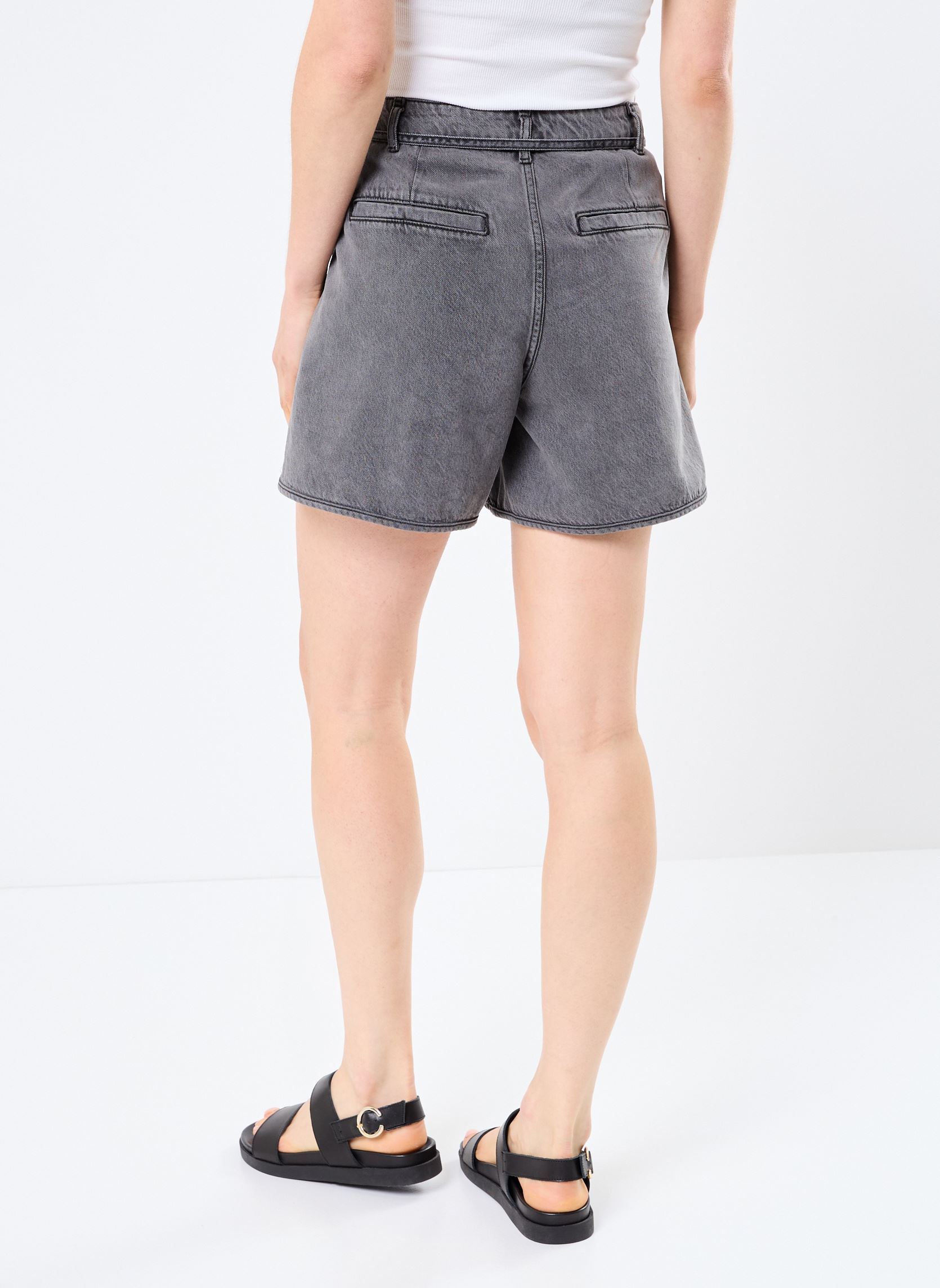 Shorts VIKIKI HW BELT DENIM SHORTS DGD mujer gris Vila Shorts VIKIKI HW BELT DENIM SHORTS DGD mujer gris Dark Grey Denim