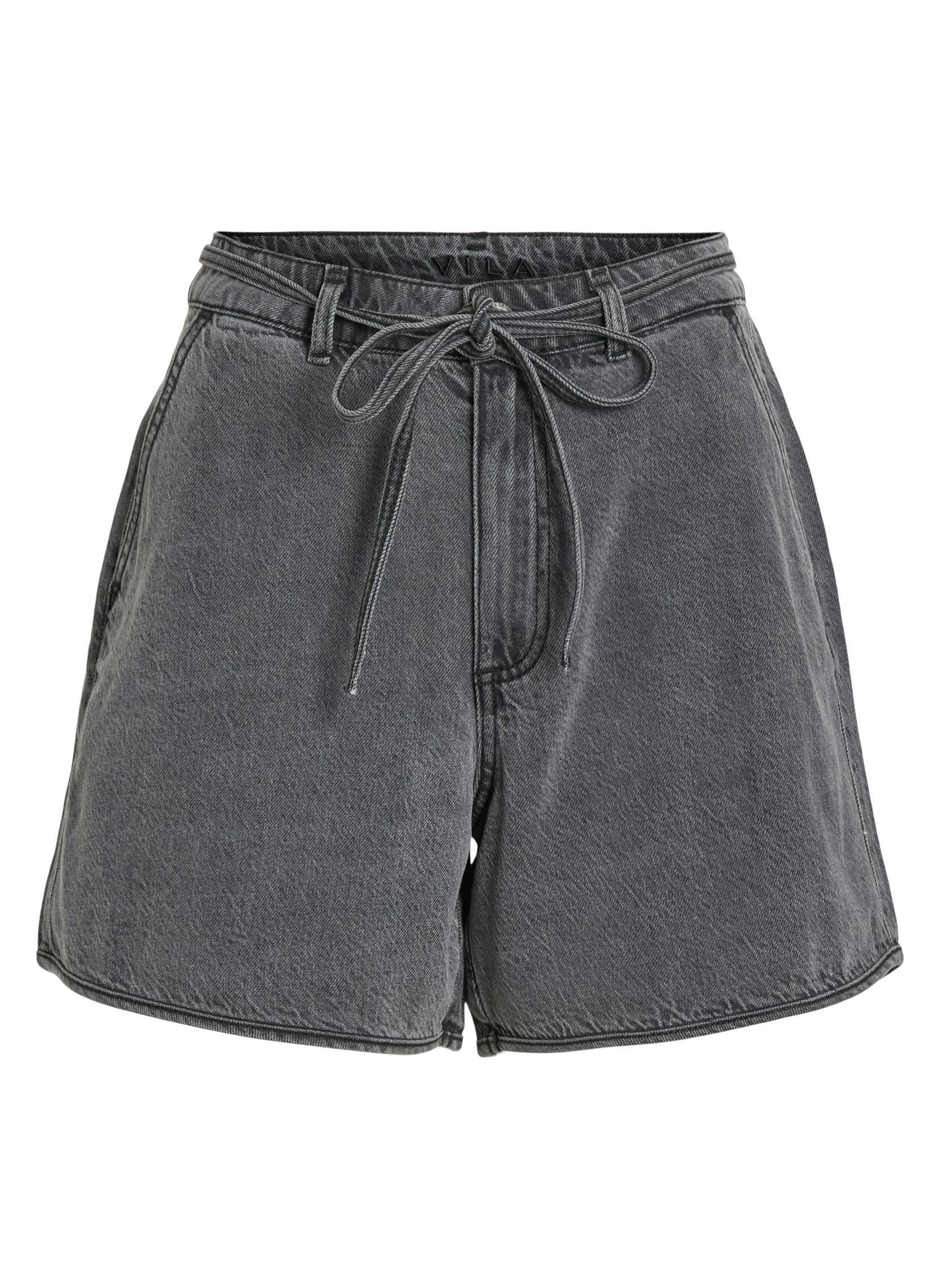 Shorts VIKIKI HW BELT DENIM SHORTS DGD mujer gris Vila Shorts VIKIKI HW BELT DENIM SHORTS DGD mujer gris Dark Grey Denim