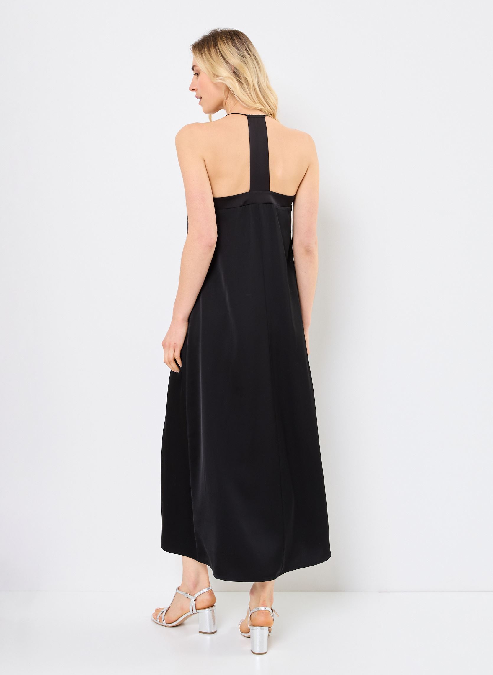 Vestidos largos VIMARELLE VNECK SINGLET ANKLE DRESS/DC/R mujer negro Vila Vestidos largos VIMARELLE VNECK SINGLET ANKLE DRESS/DC/R mujer negro Black Beauty
