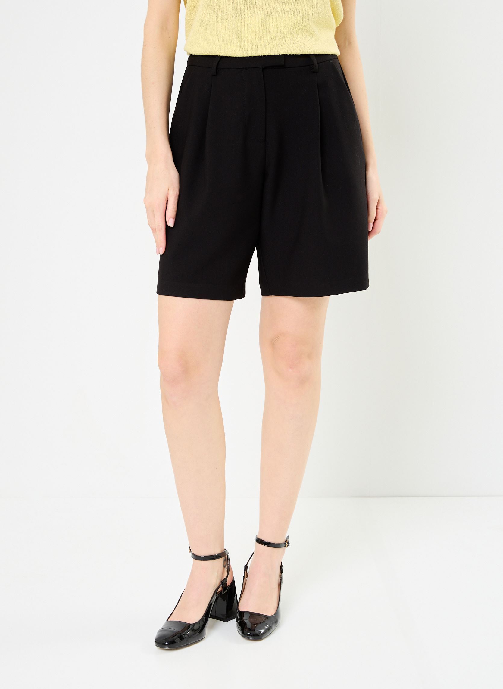 Shorts VIPINIEMA RW TAILORED SHORTS/BFS femme noir Vila Shorts VIPINIEMA RW TAILORED SHORTS/BFS femme noir Black Beauty