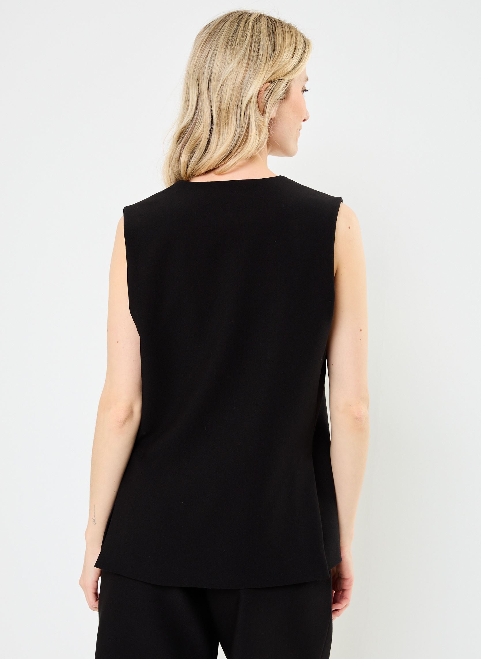 Gilets VIPINIEMA S/L TAILORED VEST/BFS femme noir Vila Gilets VIPINIEMA S/L TAILORED VEST/BFS femme noir Black Beauty