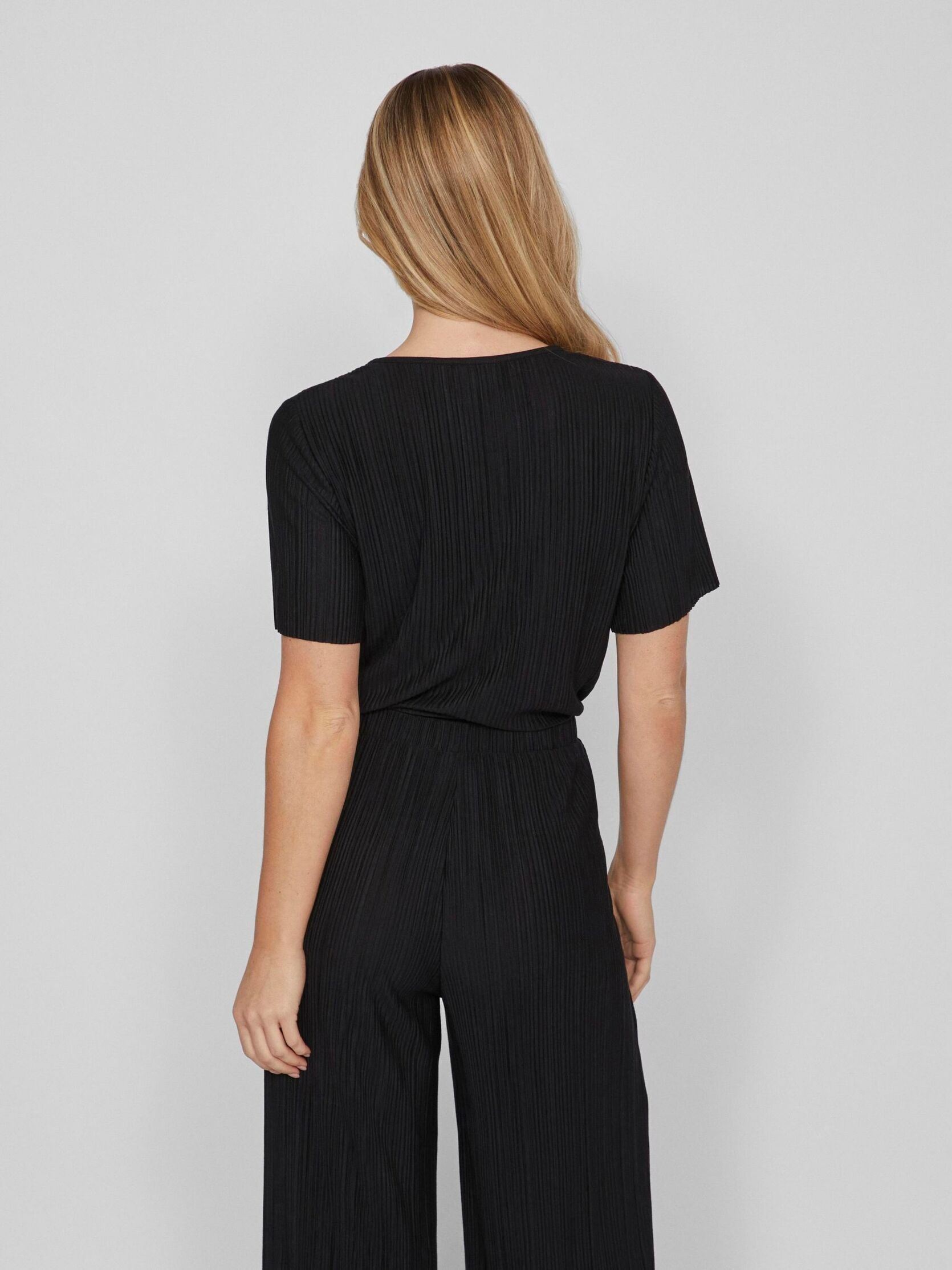Kurzarm-T-Shirts VIPLISA O-NECK S/S TOP - NOOS damen schwarz Vila Kurzarm-T-Shirts VIPLISA O-NECK S/S TOP - NOOS damen schwarz BLACK BEAUTY