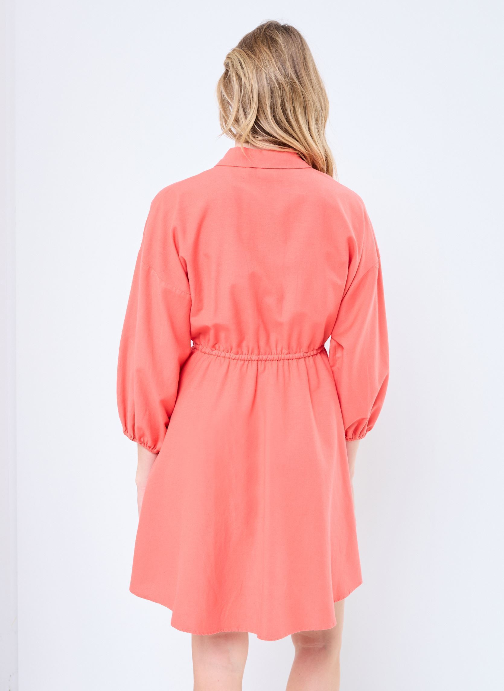 Robes VIPRISILLA 3/4 SHORT SHIRT DRESS femme rose Vila Robes VIPRISILLA 3/4 SHORT SHIRT DRESS femme rose Dubarry
