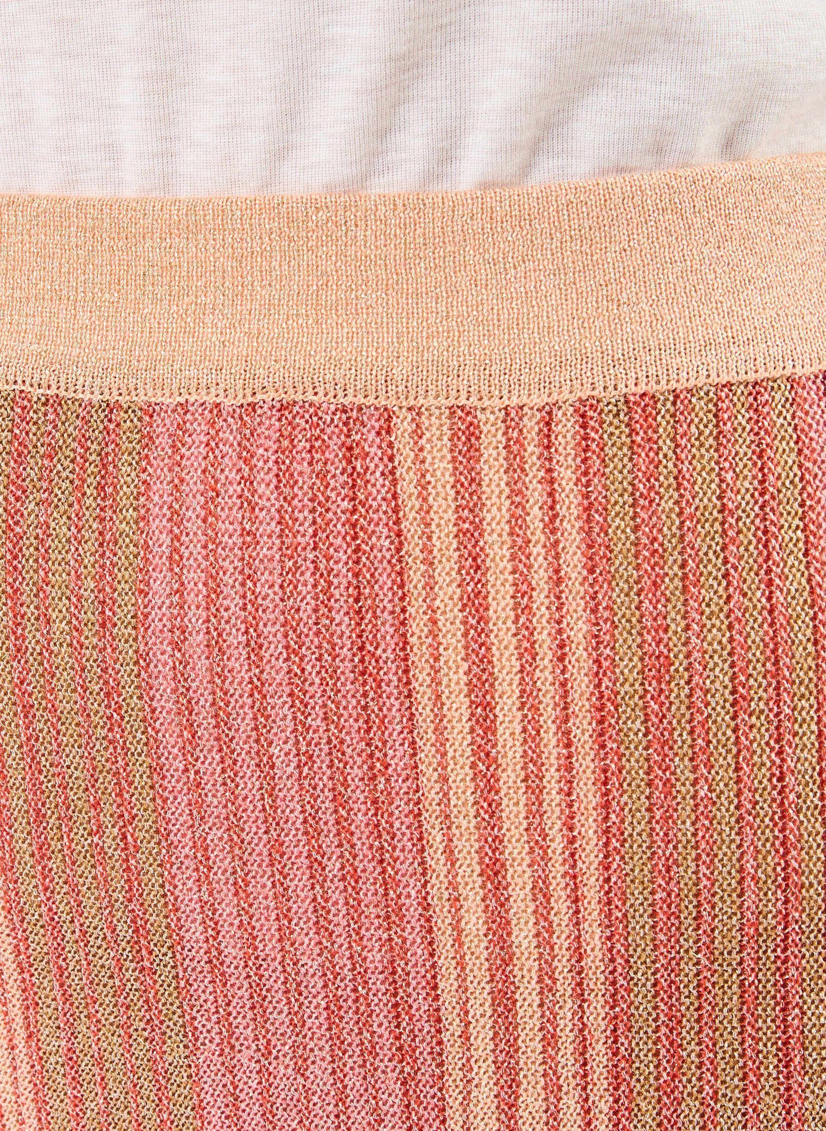 Lange Röcke VIMELVINA GLITTER KNIT ANKLE SKIRT damen rosa Vila Lange Röcke VIMELVINA GLITTER KNIT ANKLE SKIRT damen rosa AURORA RED