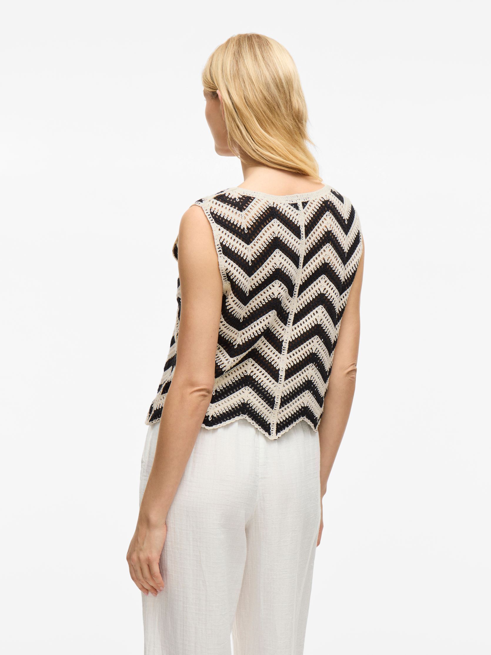 Tops VISERILDA V-NECK S/L VEST/BFS femme beige Vila Tops VISERILDA V-NECK S/L VEST/BFS femme beige Birch