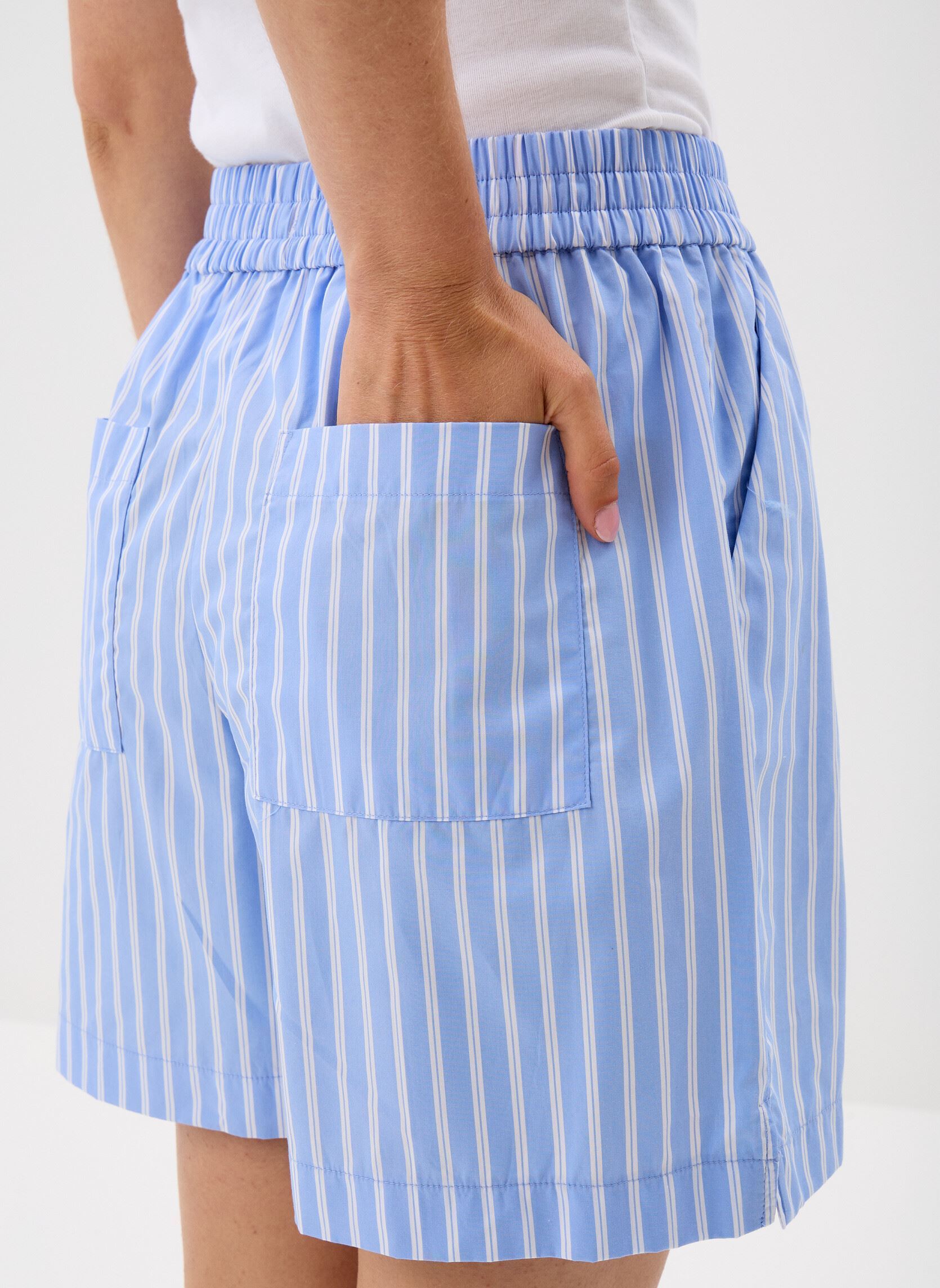 Shorts ROUSHONA HW WF SHORTS femme bleu Vila Shorts ROUSHONA HW WF SHORTS femme bleu Little Boy Blue