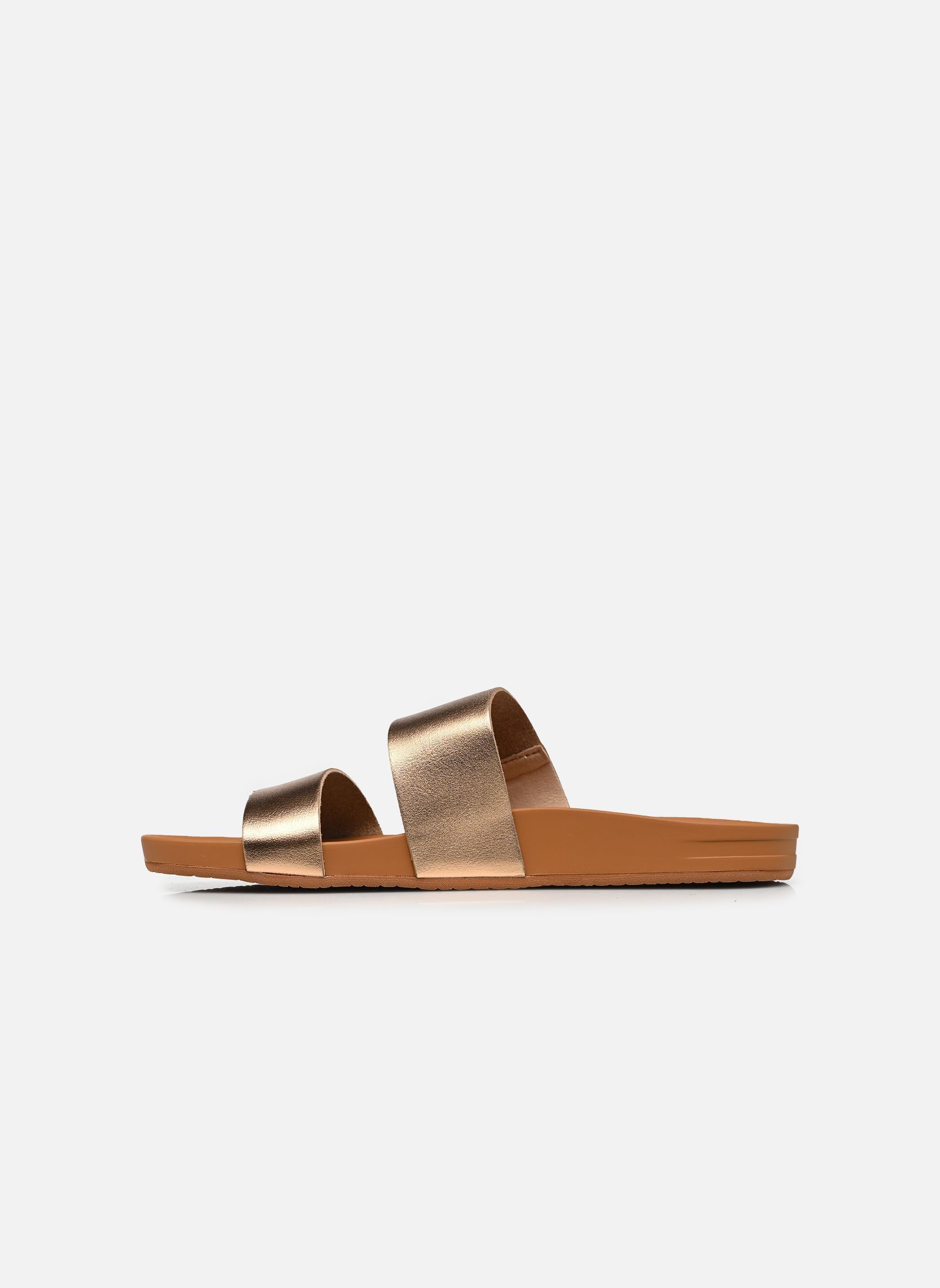 Flache Sandalen Cushion Vista damen gold und bronze Reef Flache Sandalen Cushion Vista damen gold und bronze Sunset Bronze