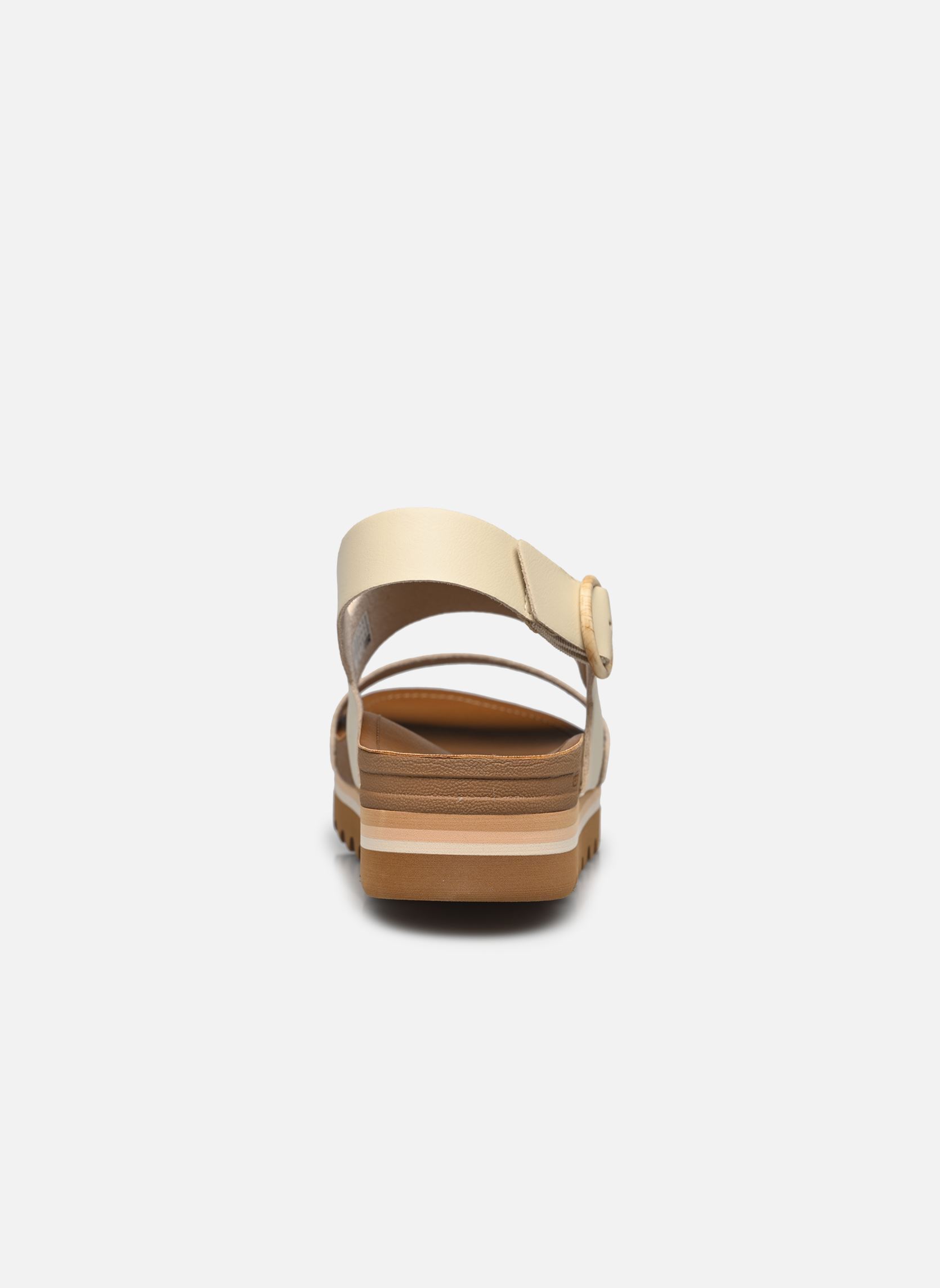 Sandalias y plataformas de cuña Vista Hi Buckle mujer blanco Reef Sandalias y plataformas de cuña Vista Hi Buckle mujer blanco Vintage