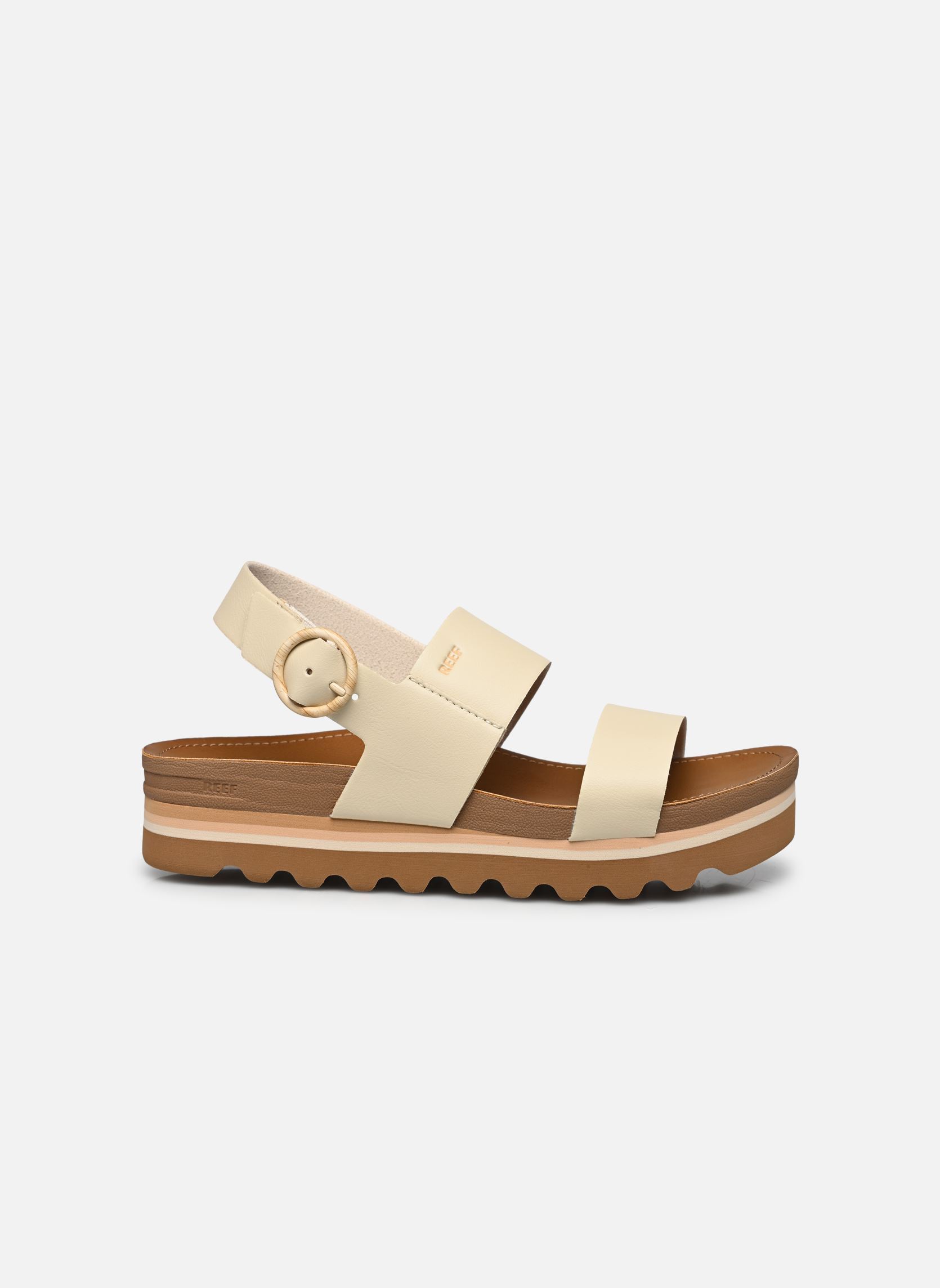 Sandalias y plataformas de cuña Vista Hi Buckle mujer blanco Reef Sandalias y plataformas de cuña Vista Hi Buckle mujer blanco Vintage