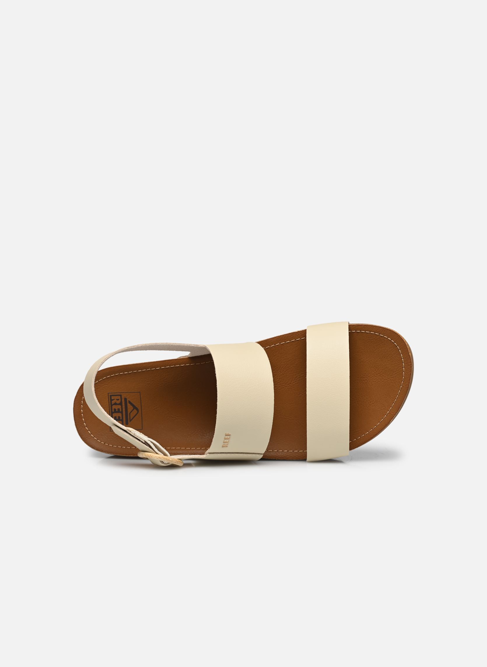 Sandalias y plataformas de cuña Vista Hi Buckle mujer blanco Reef Sandalias y plataformas de cuña Vista Hi Buckle mujer blanco Vintage