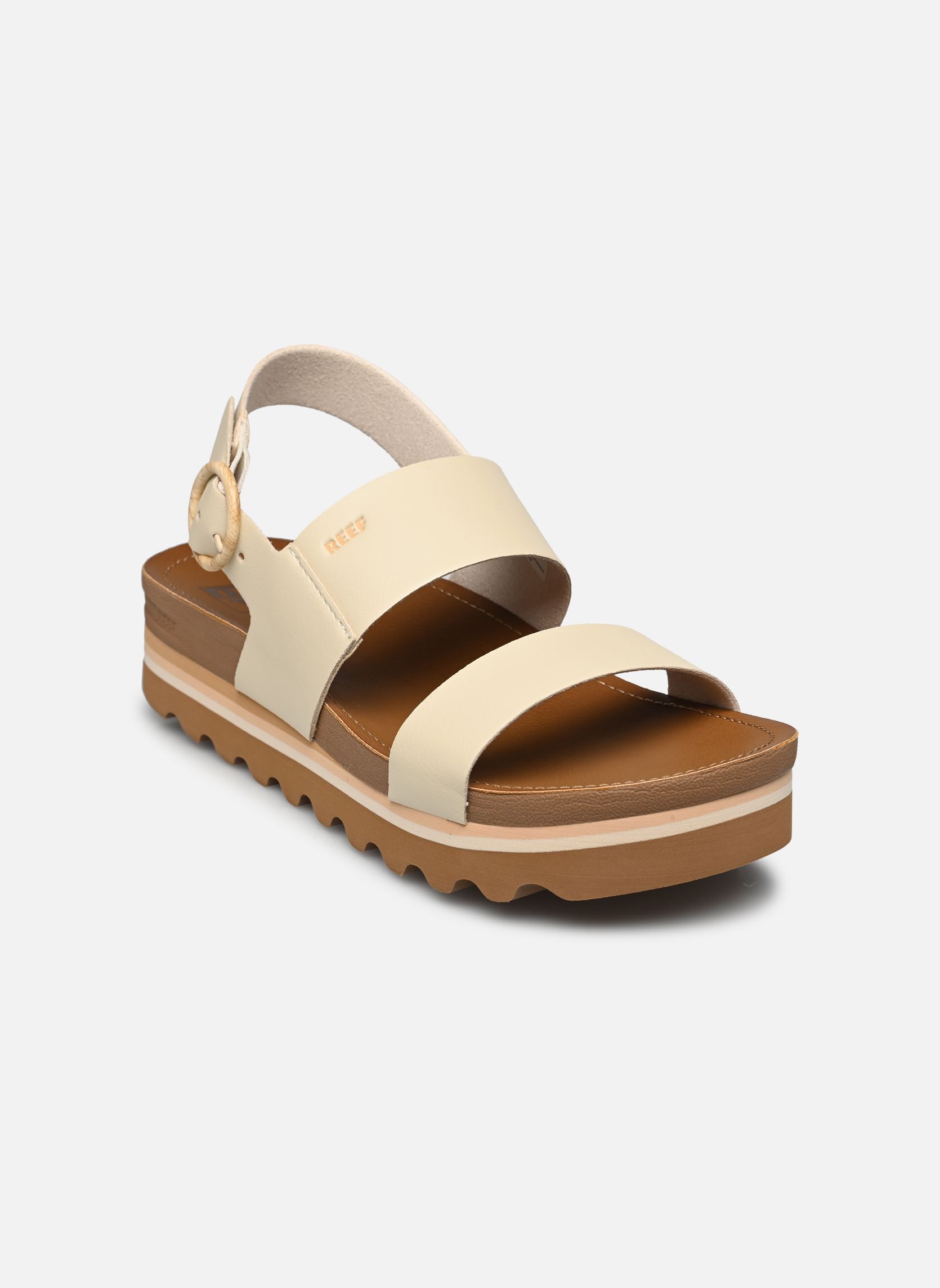 Sandalias y plataformas de cuña Vista Hi Buckle mujer blanco Reef Sandalias y plataformas de cuña Vista Hi Buckle mujer blanco Vintage