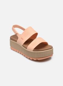 Sandali con zeppa e plateau Water Vista Higher donna nero