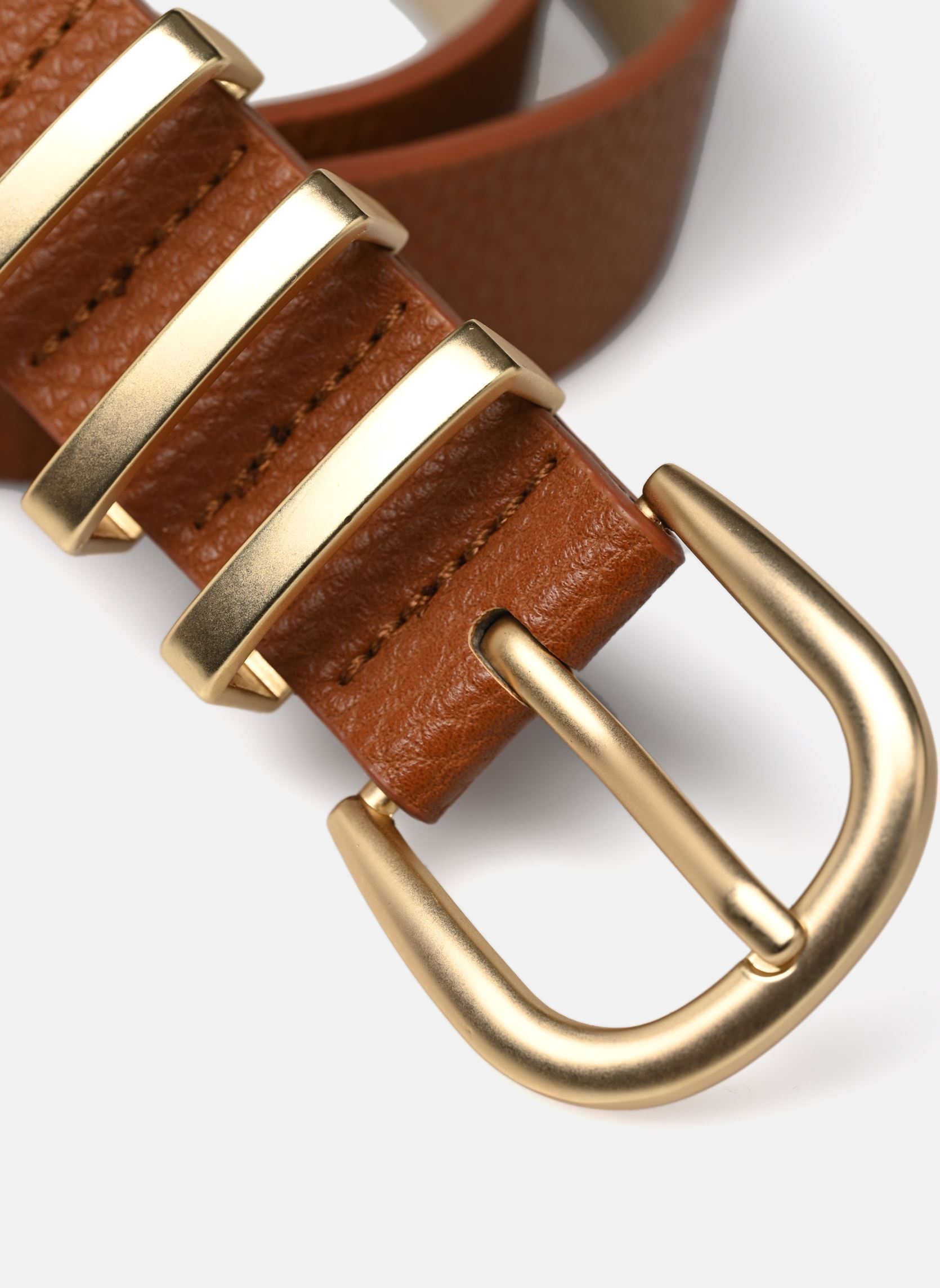Riemen PCLEA JEANS BELT NOOS dames bruin Pieces Riemen PCLEA JEANS BELT NOOS dames bruin Cognac
