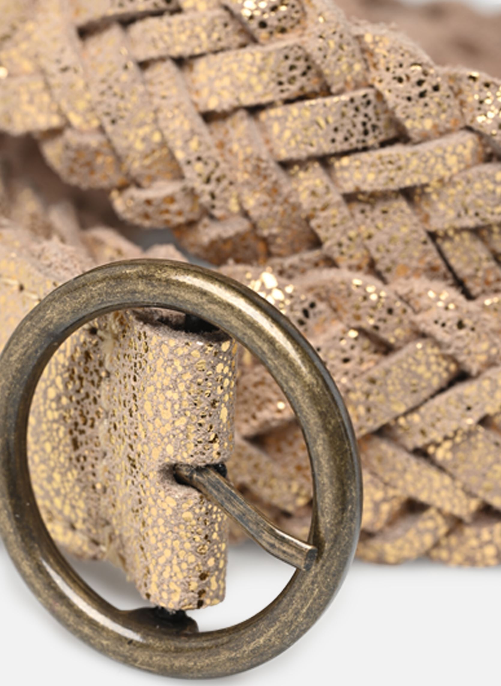 Gürtel PCNADINAS LEATHER JEANS BELT FC damen gold und bronze Pieces Gürtel PCNADINAS LEATHER JEANS BELT FC damen gold und bronze Gold Colour