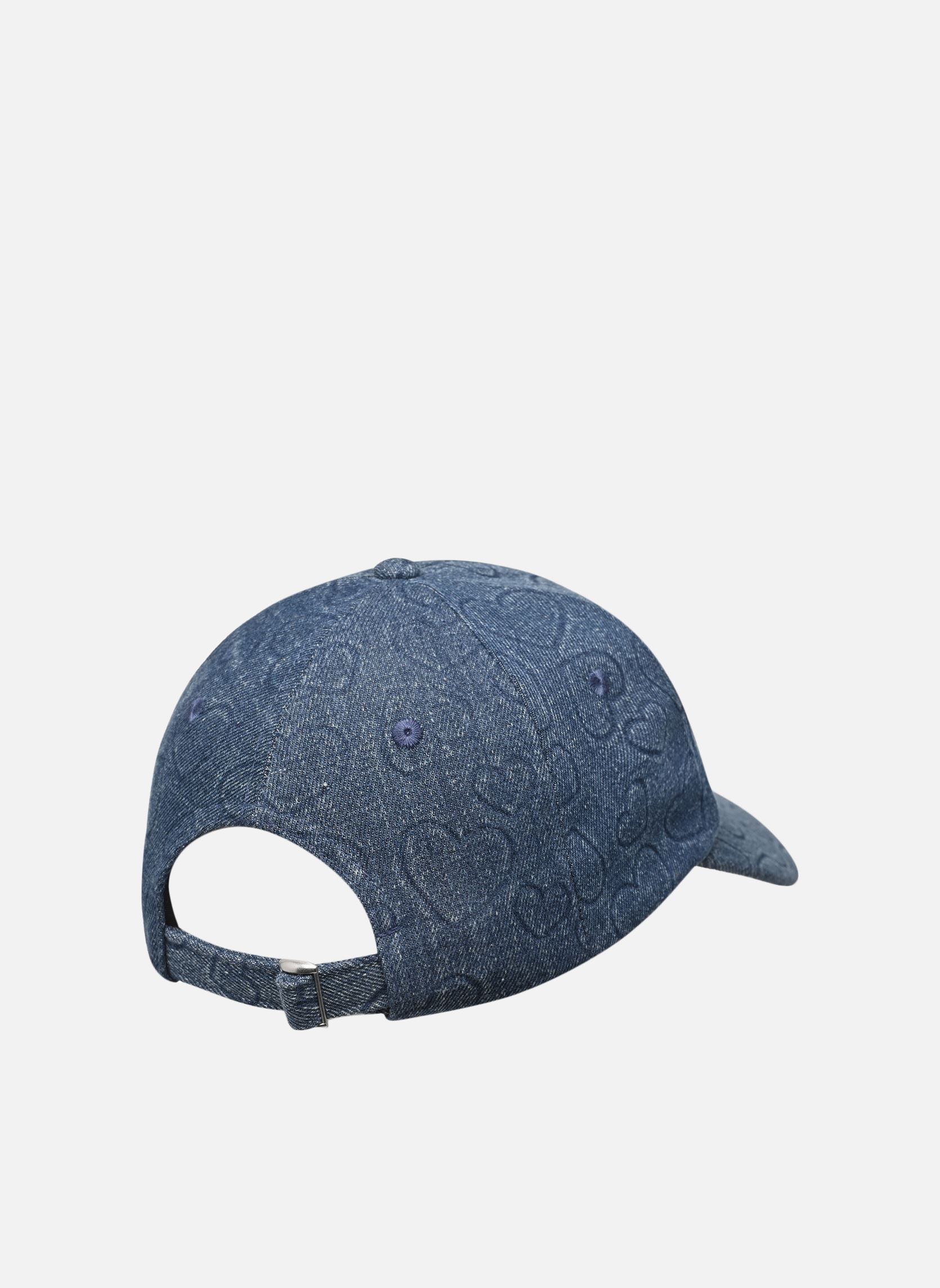 Kappen PCNAINA HEART DENIM CAP FC damen blau Pieces Kappen PCNAINA HEART DENIM CAP FC damen blau DARK BLUE DENIM