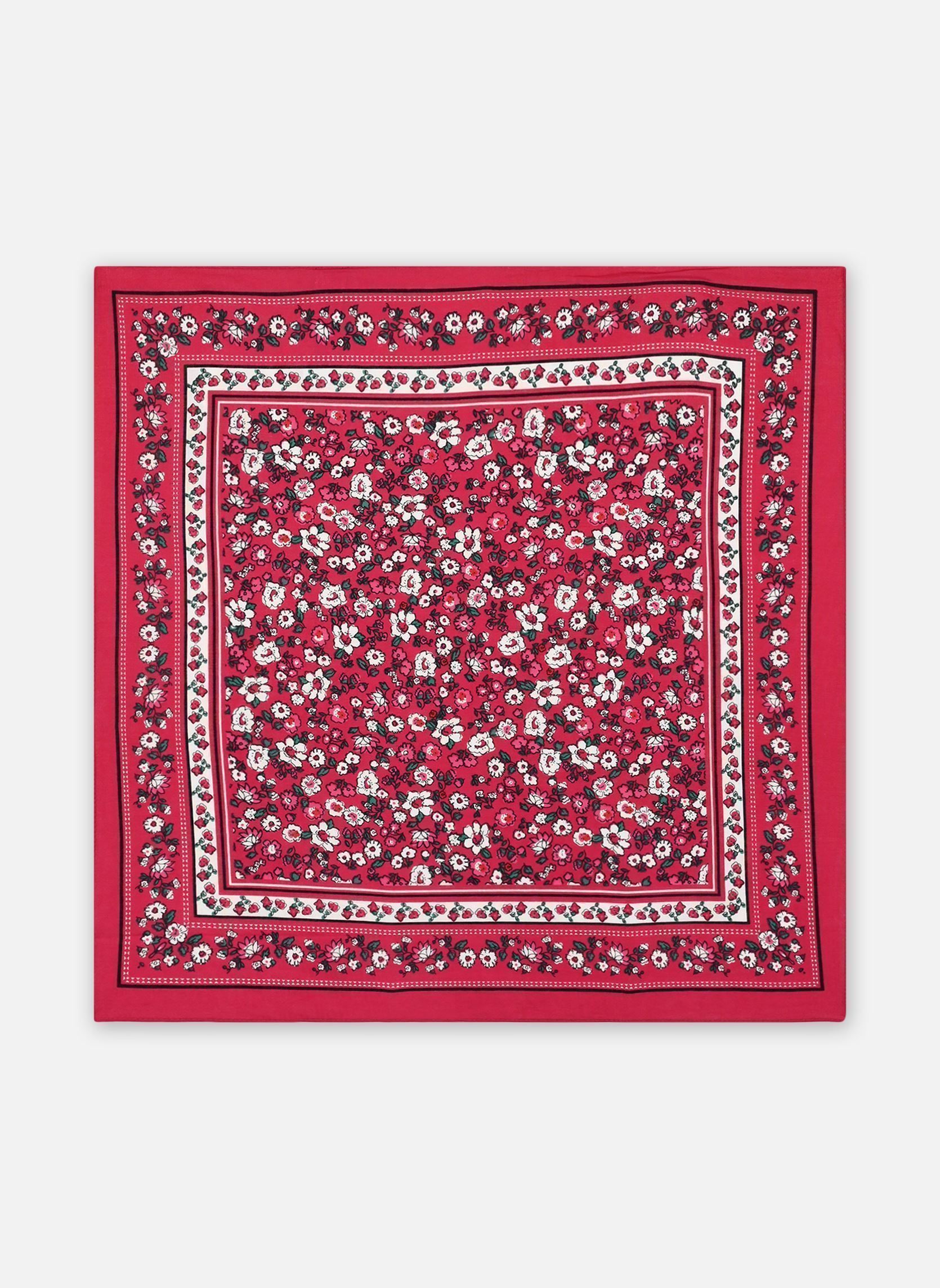 Echarpes PCSANISTY SCARF FC femme rouge Pieces Echarpes PCSANISTY SCARF FC femme rouge Cerise
