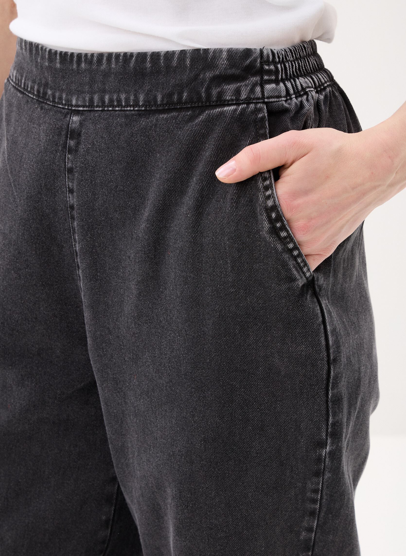 Straight Leg Hosen PCSALLY HW ANKLE PANTS WVN FC damen schwarz Pieces Straight Leg Hosen PCSALLY HW ANKLE PANTS WVN FC damen schwarz Black