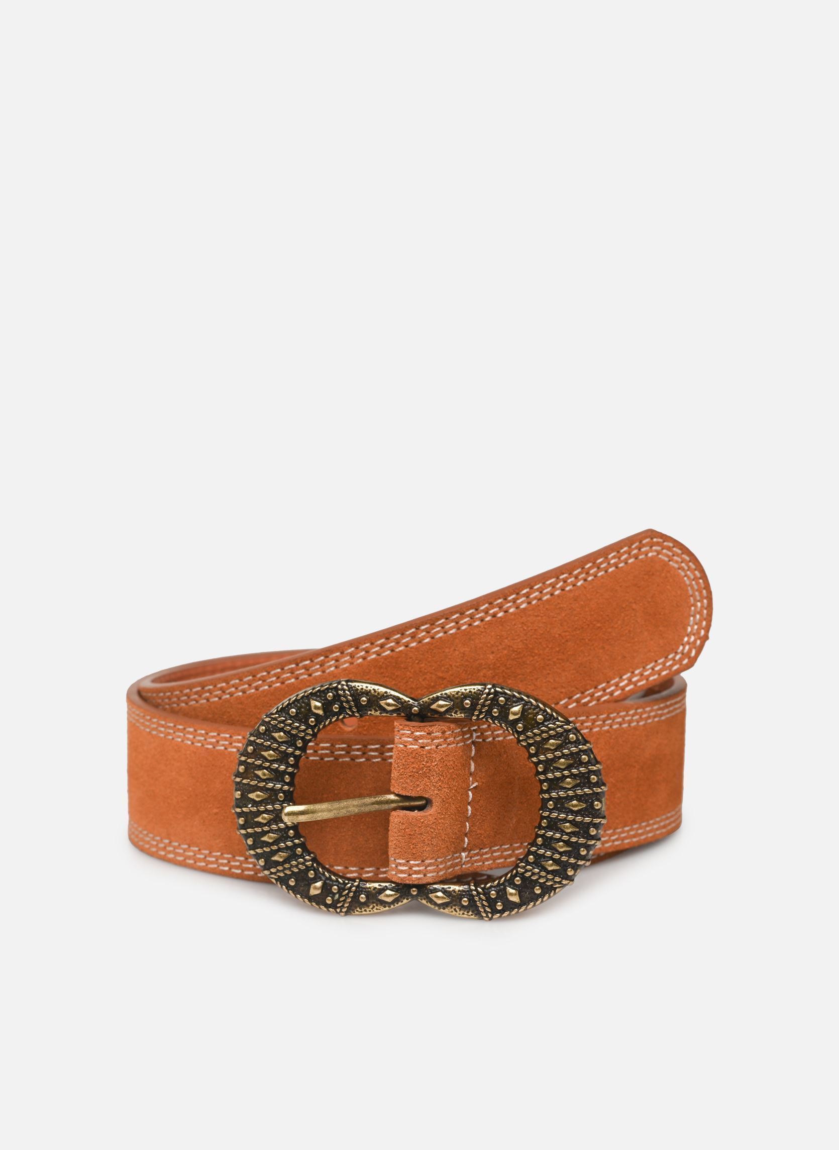 Ceintures PCSIMONE SUEDE JEANS BELT FC femme marron Pieces Ceintures PCSIMONE SUEDE JEANS BELT FC femme marron Whiskey Brown