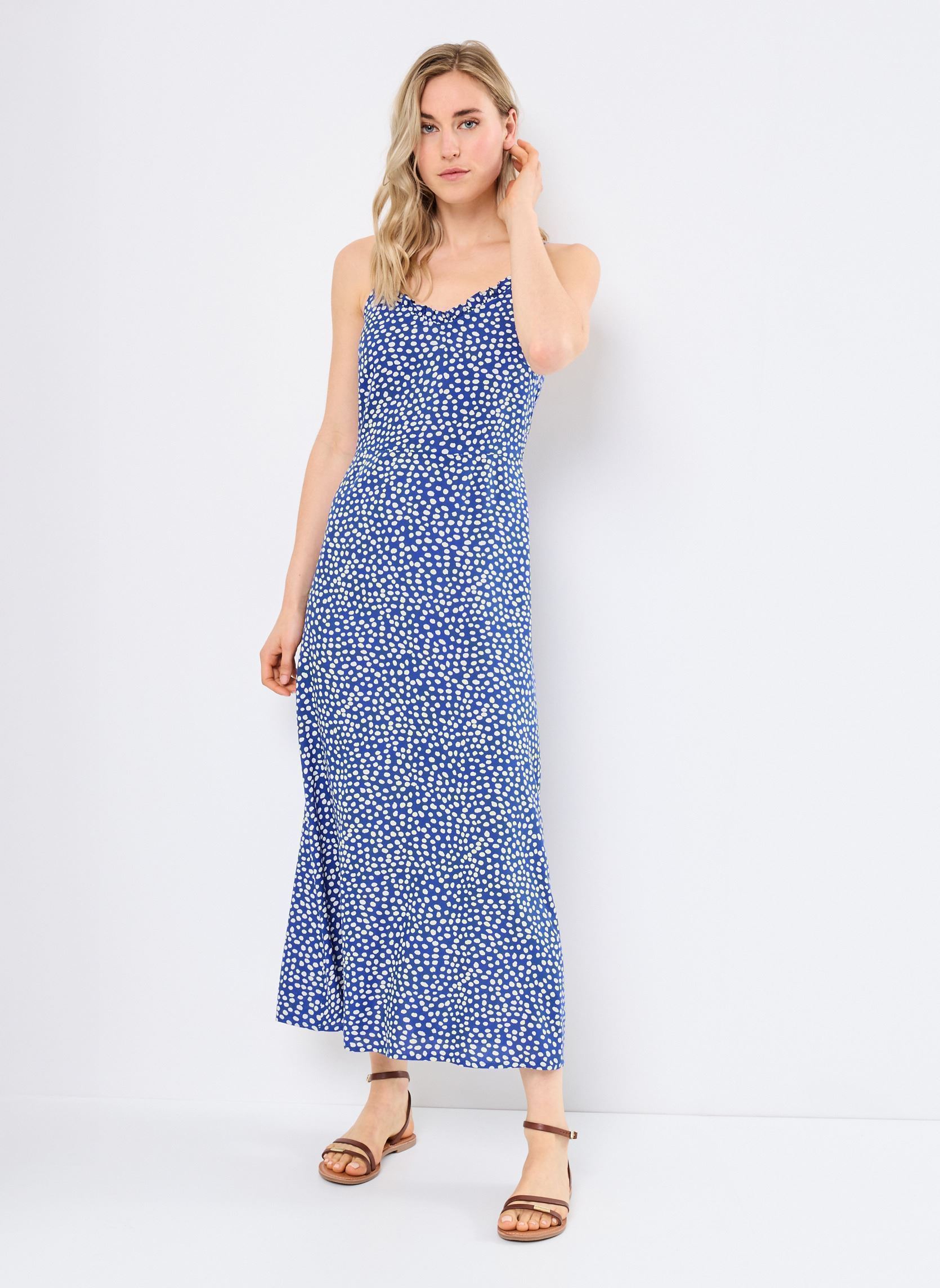 Robes longues PCNYA SLIP ANKLE DRESS BF WVN BC femme bleu Pieces Robes longues PCNYA SLIP ANKLE DRESS BF WVN BC femme bleu Surf The Web