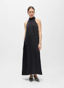 Overhemdjurken PCPIA 2/4 MIDI SHIRT DRESS WVN NOOS dames zwart Pieces Overhemdjurken PCPIA 2/4 MIDI SHIRT DRESS WVN NOOS dames zwart Black