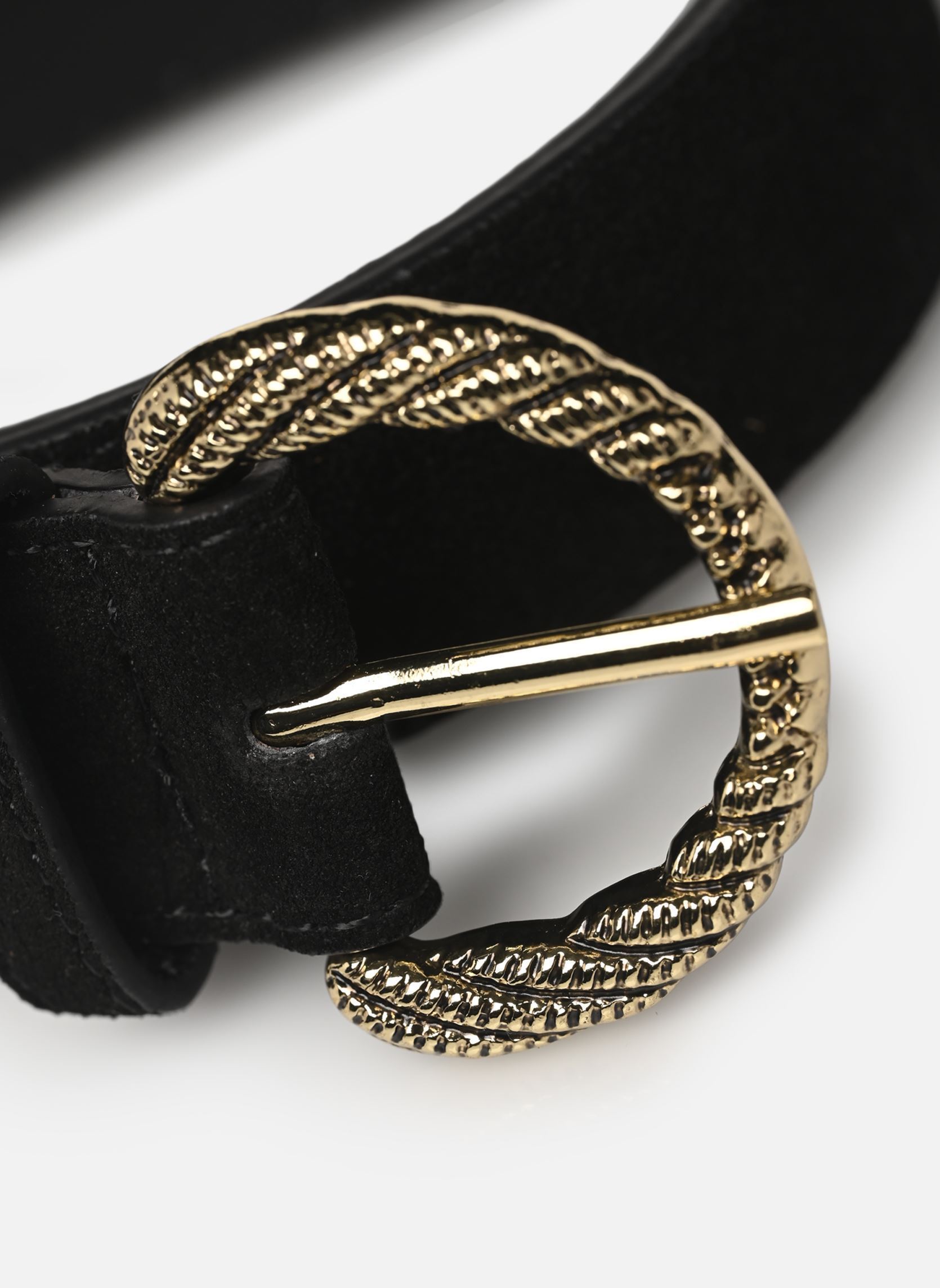 Ceintures PCSAHARA SUEDE JEANS BELT FC femme noir Pieces Ceintures PCSAHARA SUEDE JEANS BELT FC femme noir Black