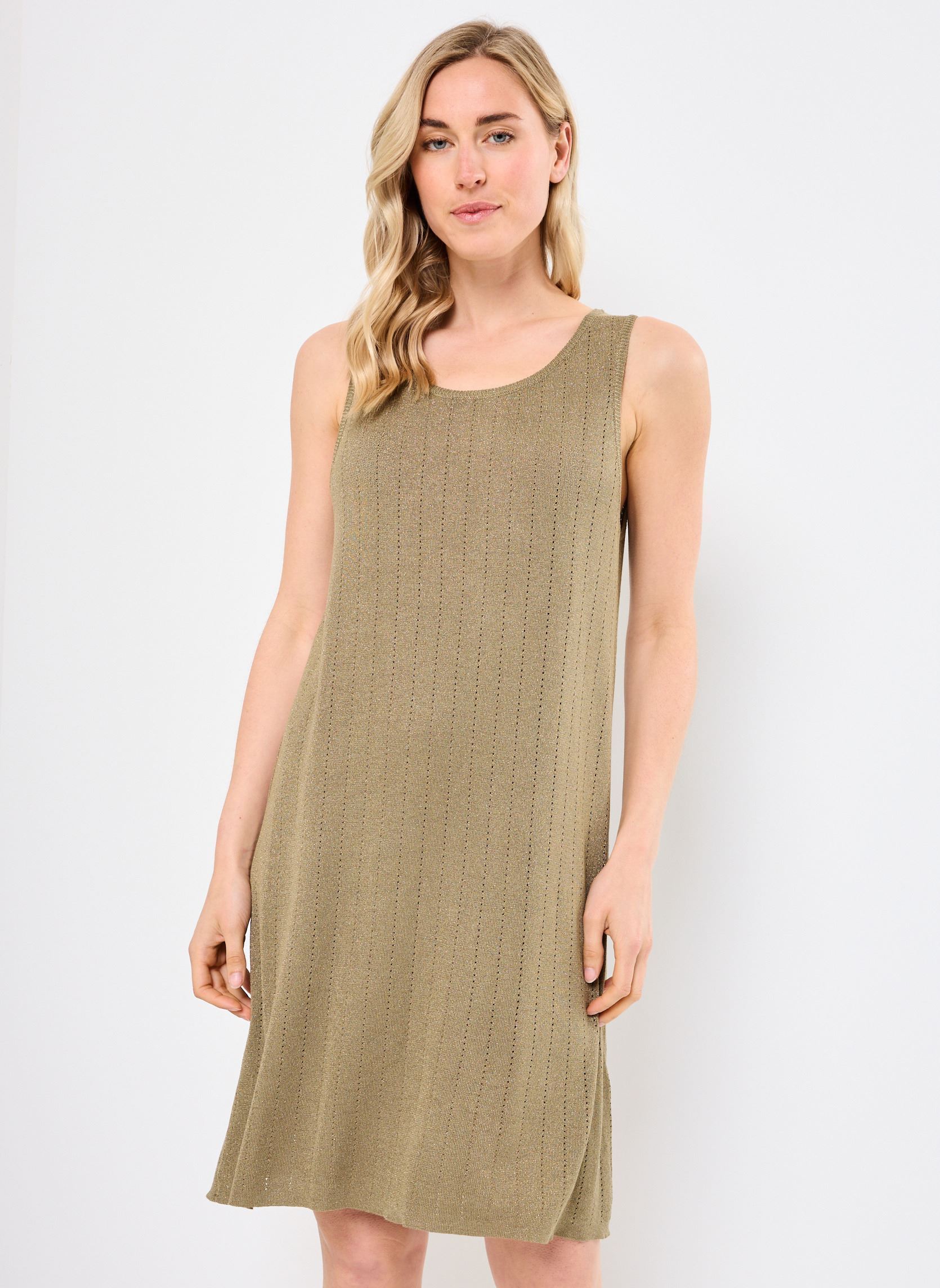 Abiti PCSALIMA SL O-NECK KNIT DRESS BC donna beige Pieces Abiti PCSALIMA SL O-NECK KNIT DRESS BC donna beige Mermaid