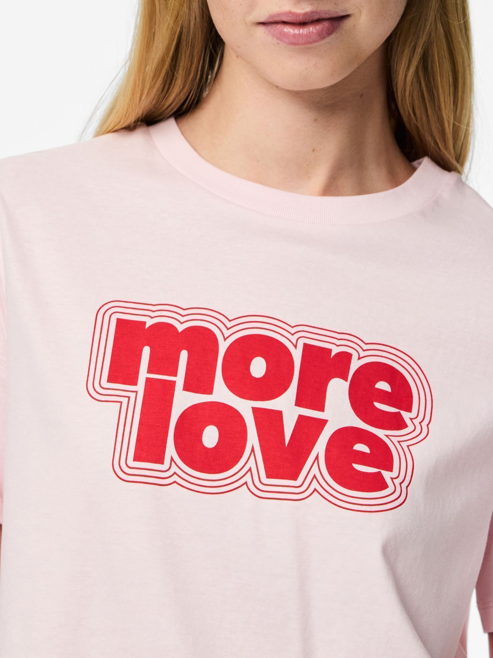 Tee-shirts manches courtes PCTAMERA SS PRINTED T-SHIRT JRS BC femme rose Pieces Tee-shirts manches courtes PCTAMERA SS PRINTED T-SHIRT JRS BC femme rose PINK-A-BOO