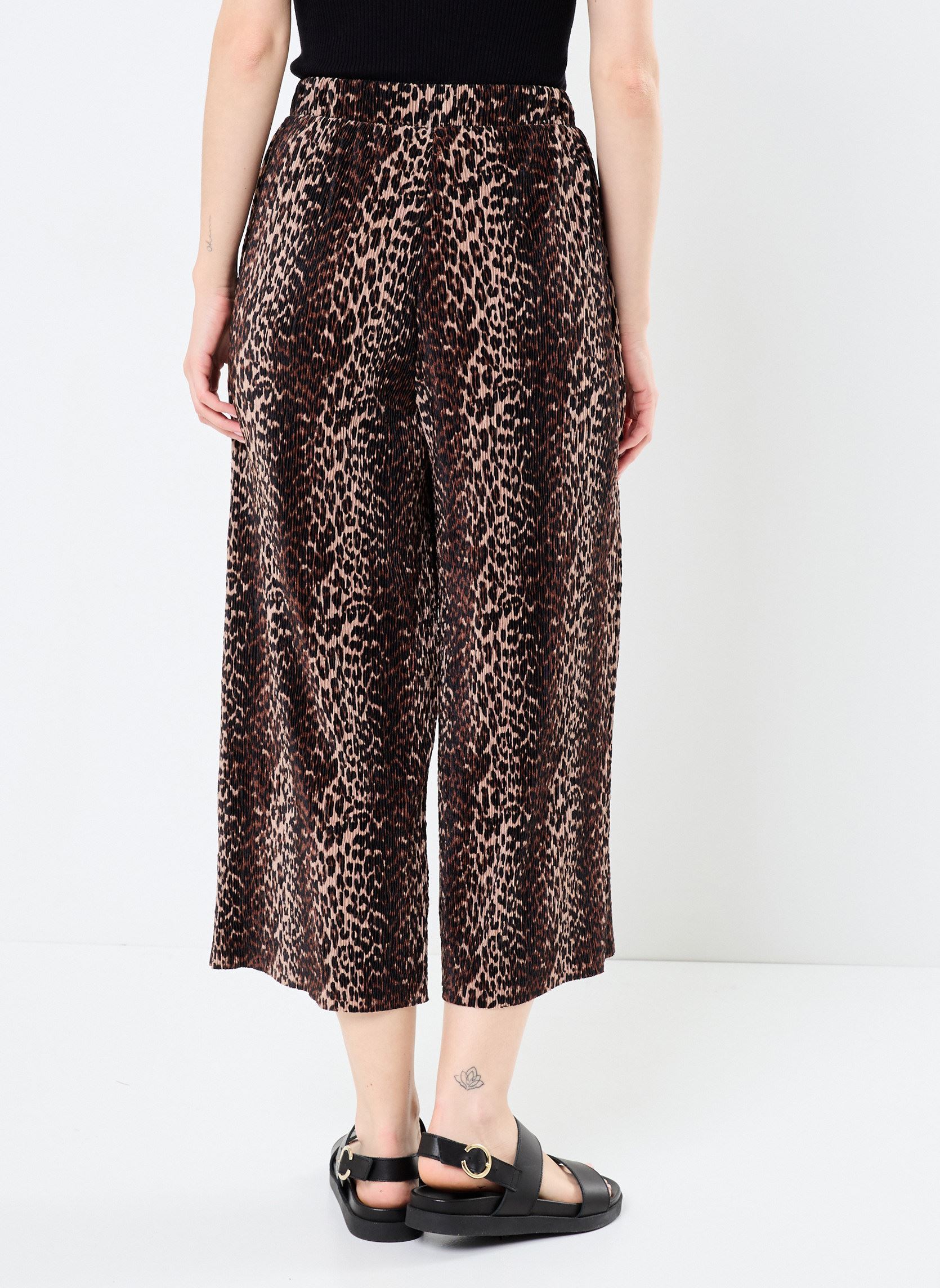Pantalons larges PCFLORA HW CULOTTE JRS BC femme noir Pieces Pantalons larges PCFLORA HW CULOTTE JRS BC femme noir Black