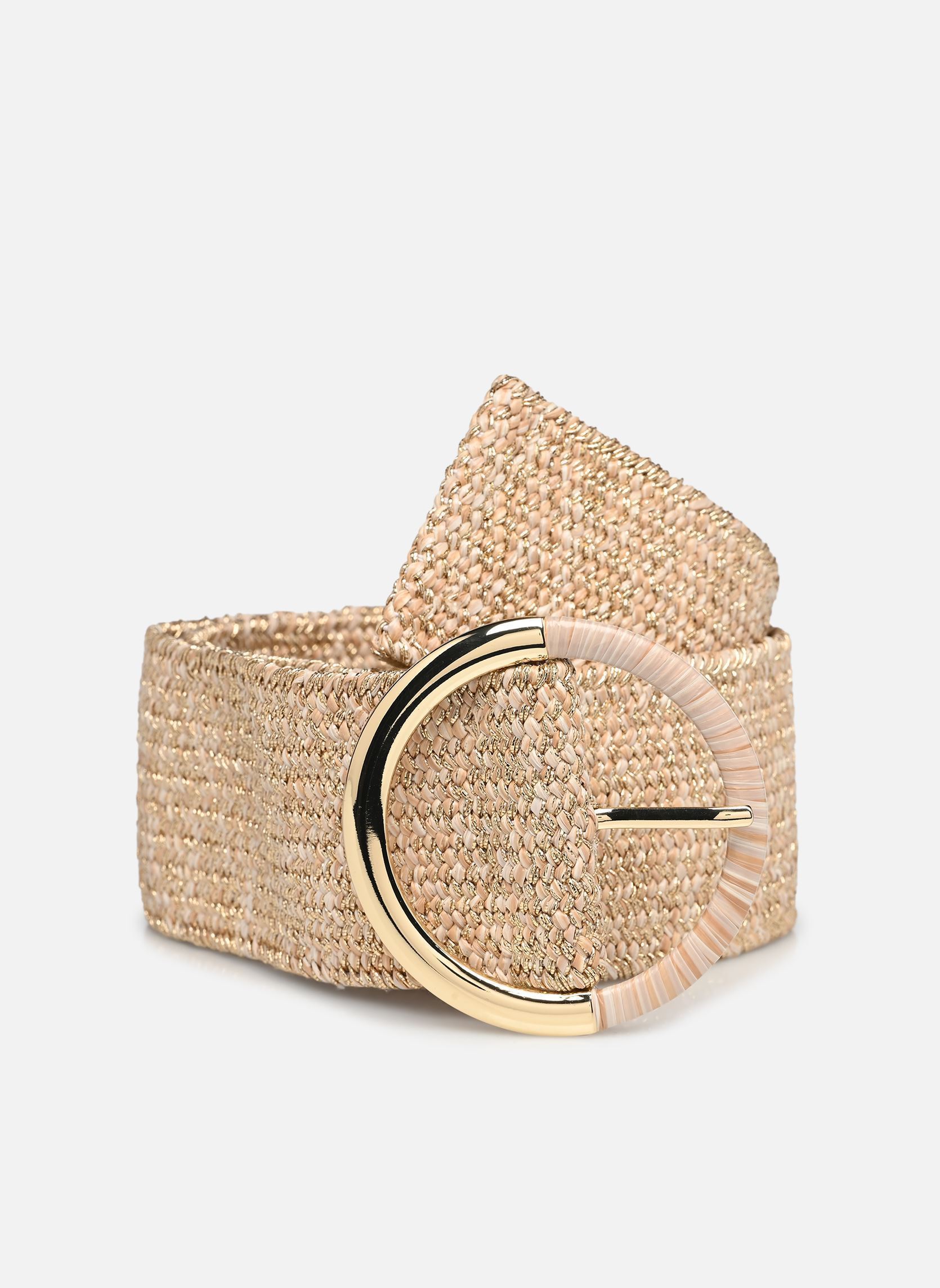 Gürtel PCSIDSEL WAIST BELT damen beige Pieces Gürtel PCSIDSEL WAIST BELT damen beige Nature Detail:Lurex