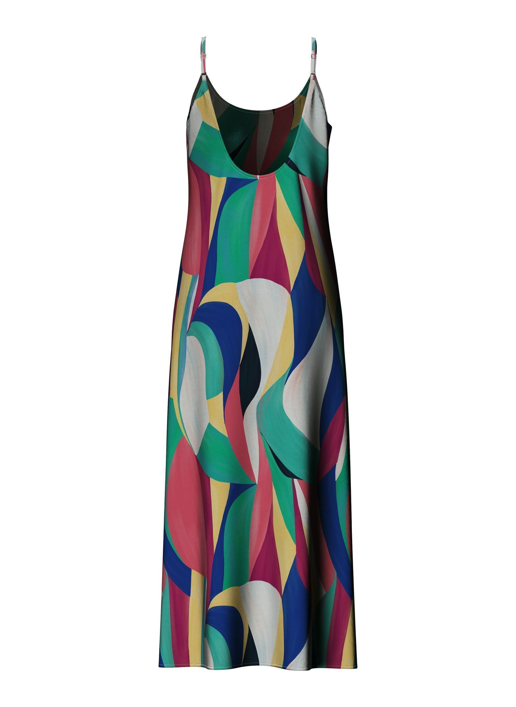 Robes longues PCTIERCE STRAP ANKLE DRESS WVN FC BC femme multicolore Pieces Robes longues PCTIERCE STRAP ANKLE DRESS WVN FC BC femme multicolore Bright white