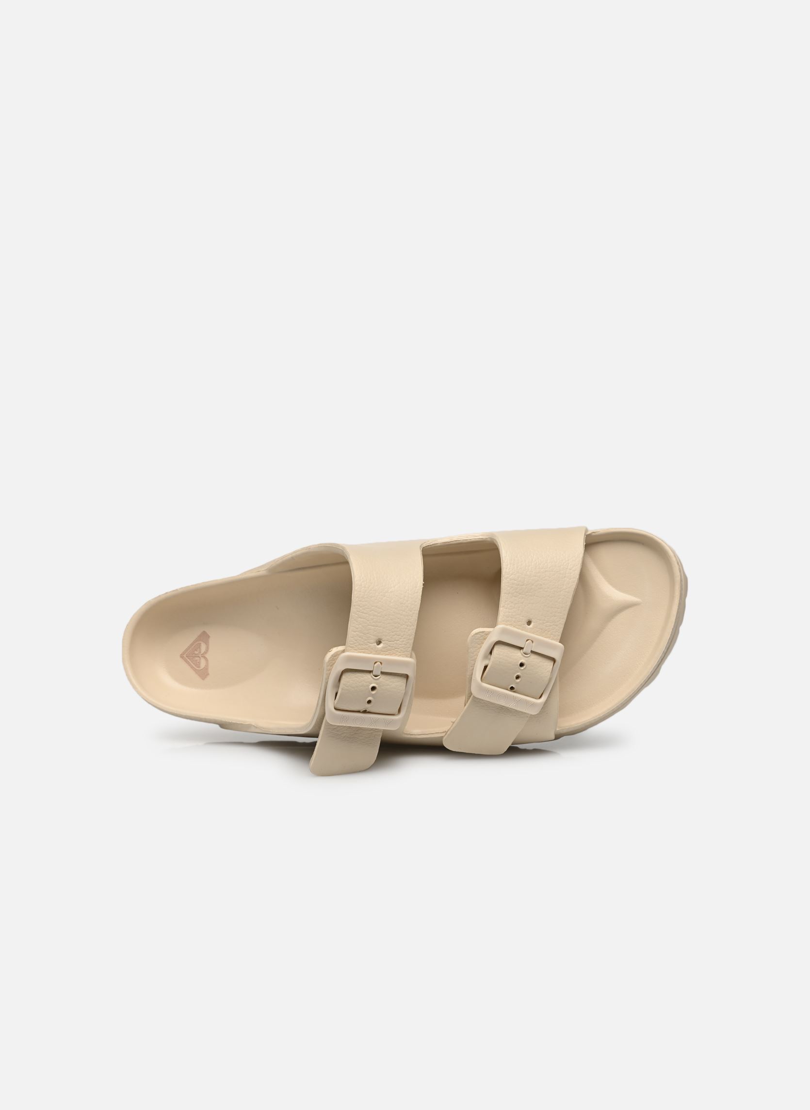 Zuecos y mules KATTIE mujer blanco Roxy Zuecos y mules KATTIE mujer blanco Taupe