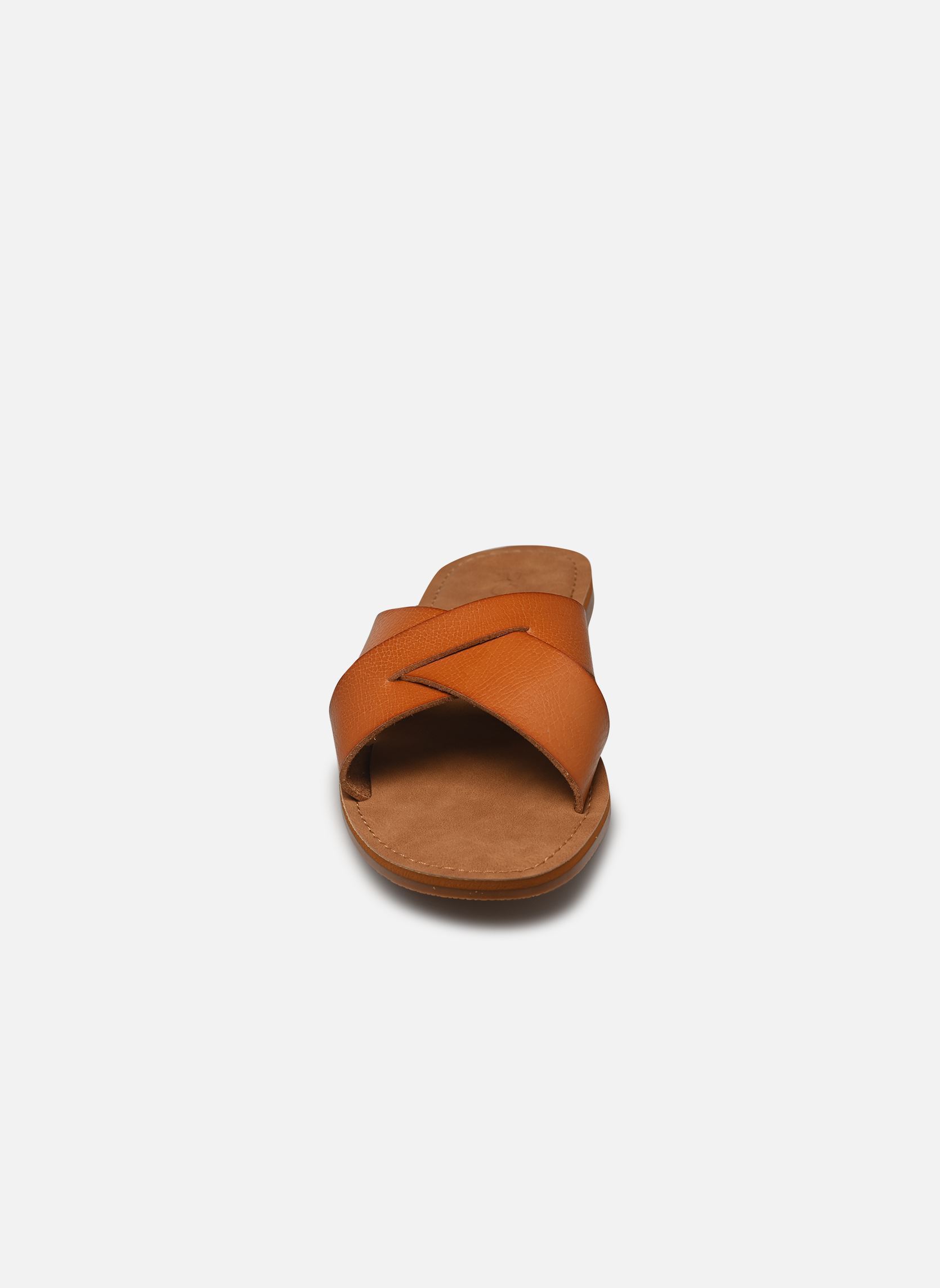 Platte sandalen ANDREYA dames bruin Roxy Platte sandalen ANDREYA dames bruin Tan