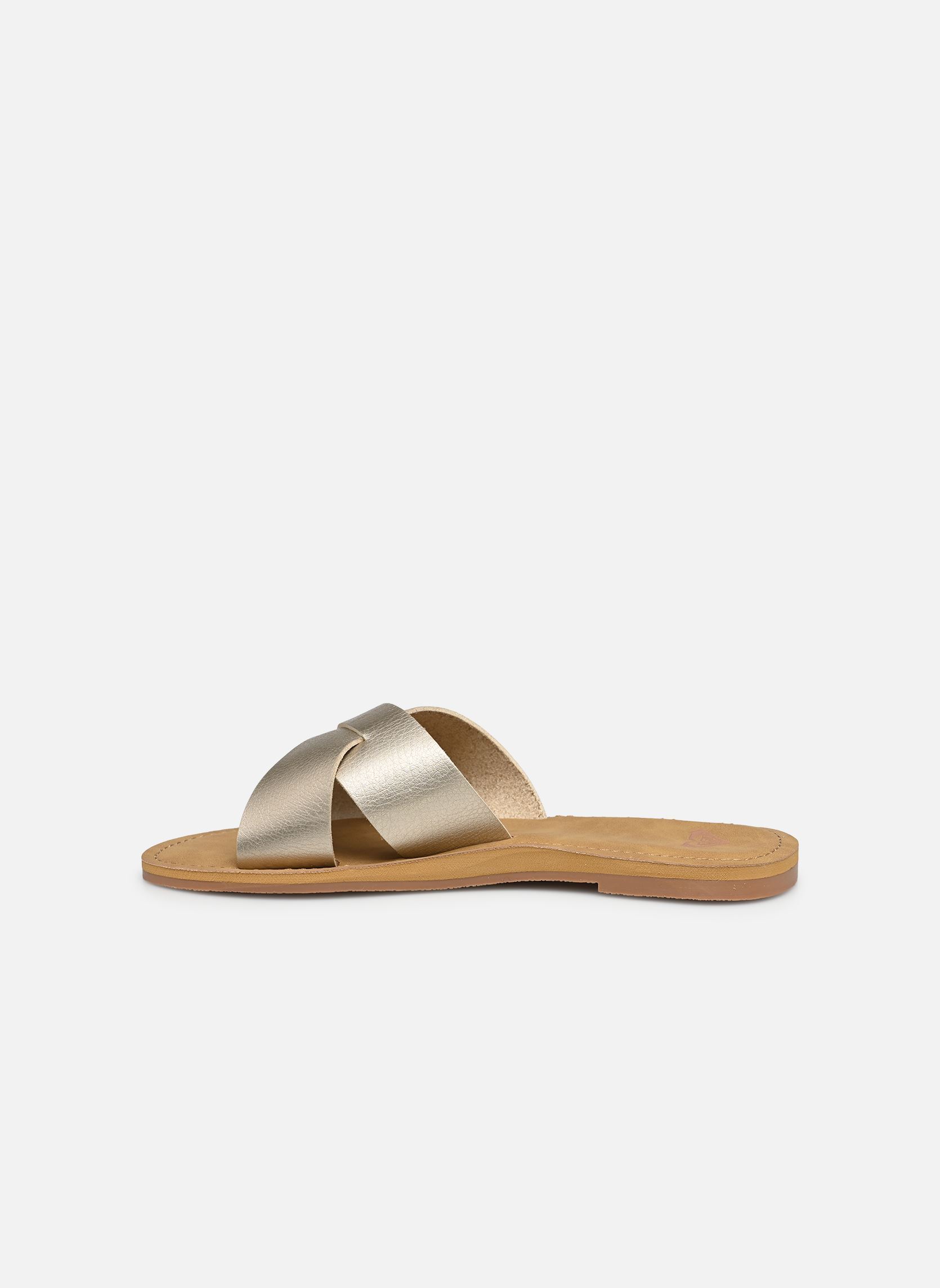 Platte sandalen ANDREYA dames zilver Roxy Platte sandalen ANDREYA dames zilver Champagne
