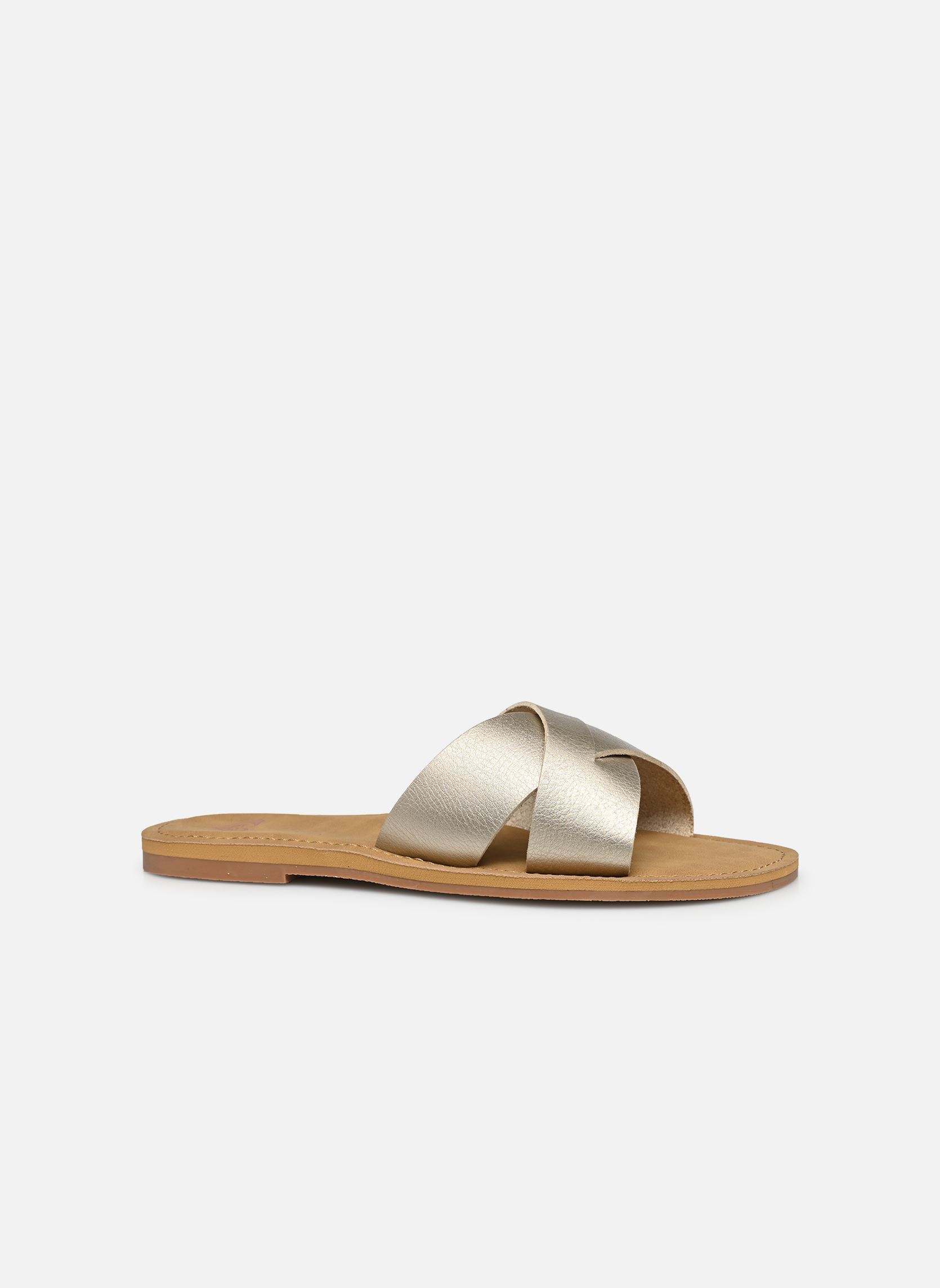 Platte sandalen ANDREYA dames zilver Roxy Platte sandalen ANDREYA dames zilver Champagne