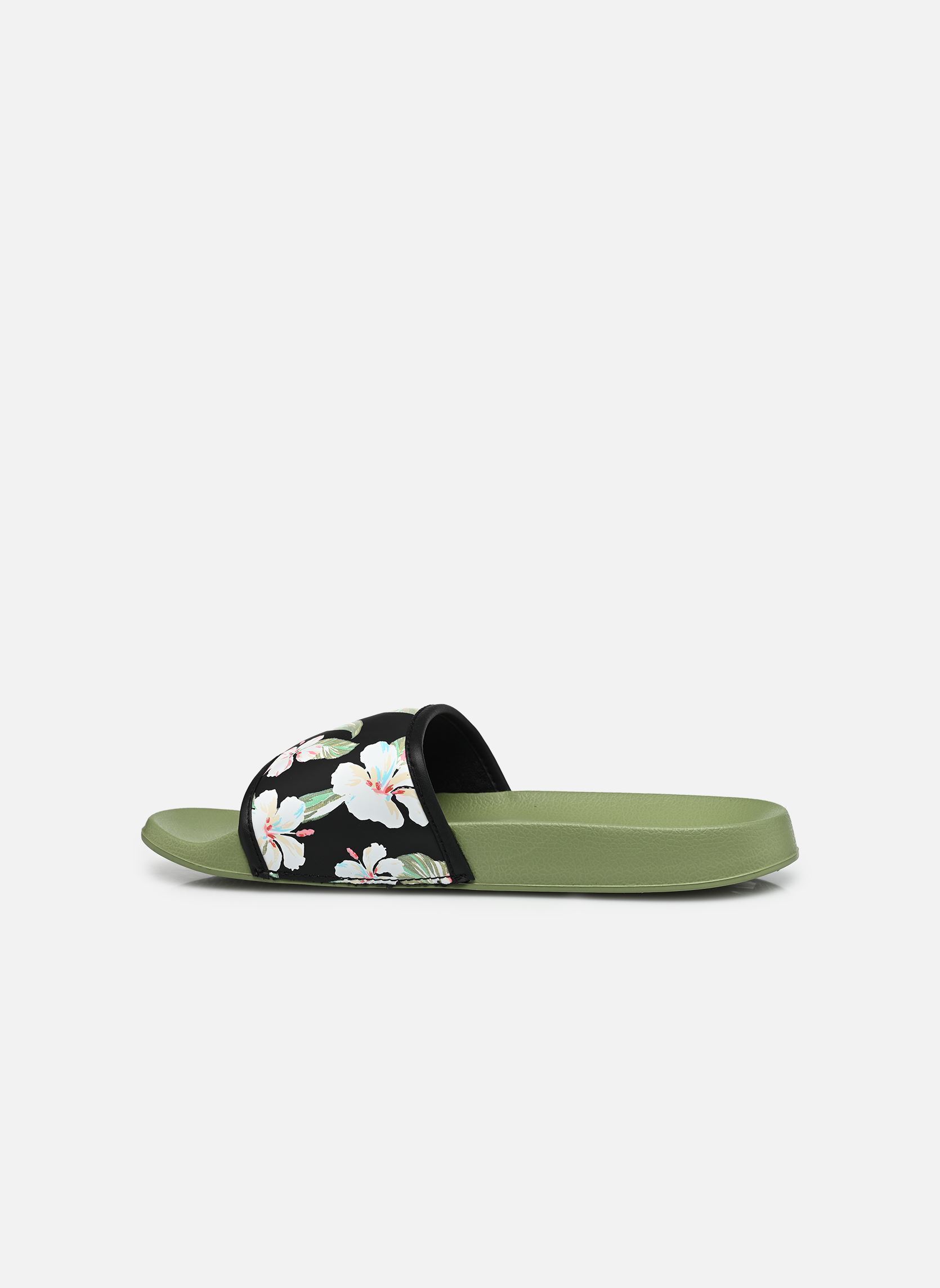 Pantoletten SLIPPY IV damen grün Roxy Pantoletten SLIPPY IV damen grün Oil Green