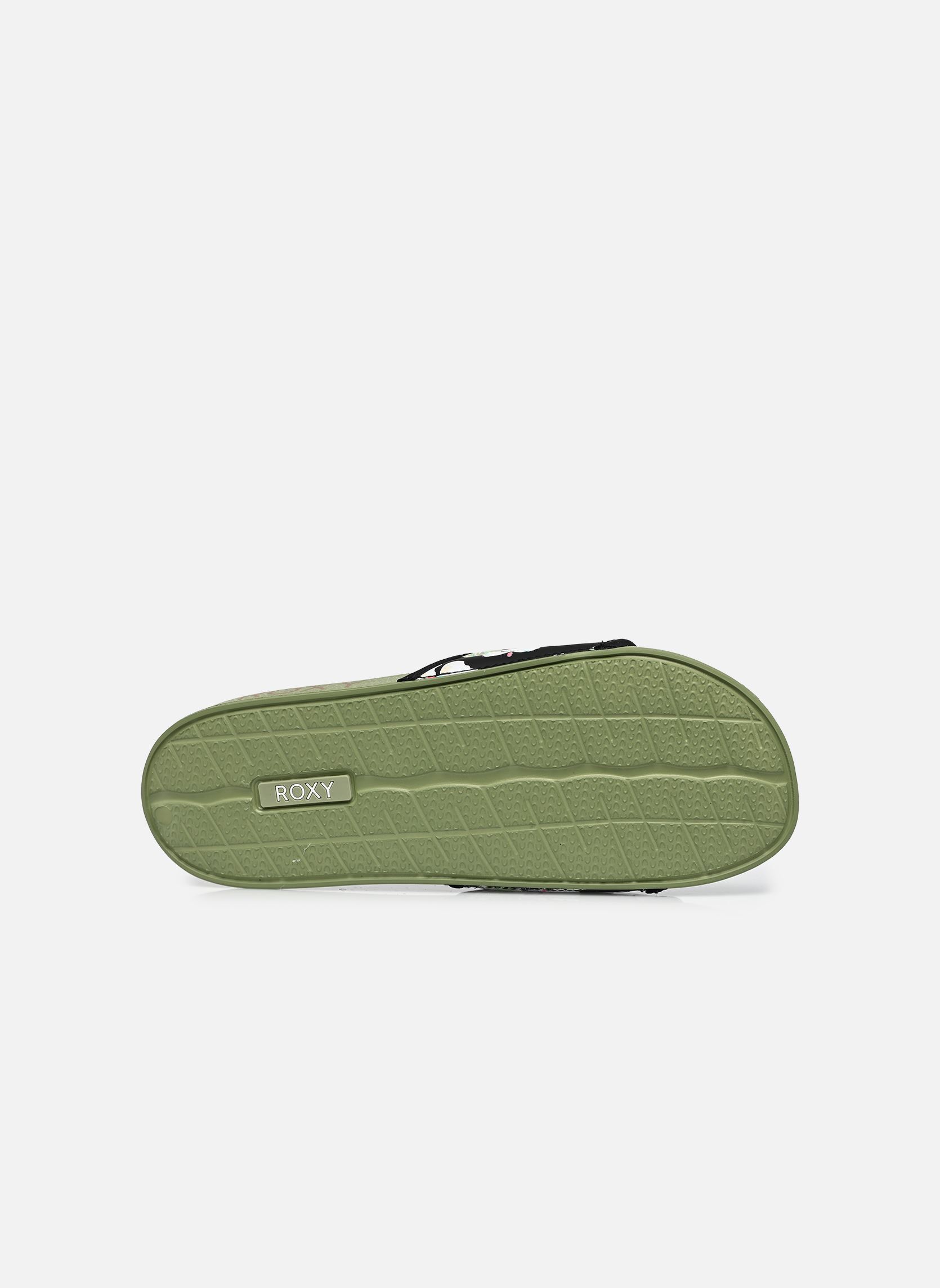 Pantoletten SLIPPY IV damen grün Roxy Pantoletten SLIPPY IV damen grün Oil Green