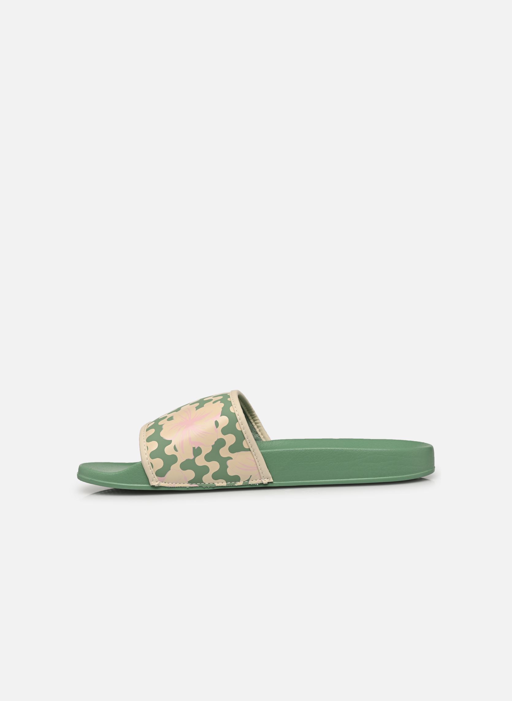 Pantoletten und Clogs SLIPPY IV damen grün Roxy Pantoletten und Clogs SLIPPY IV damen grün Sage