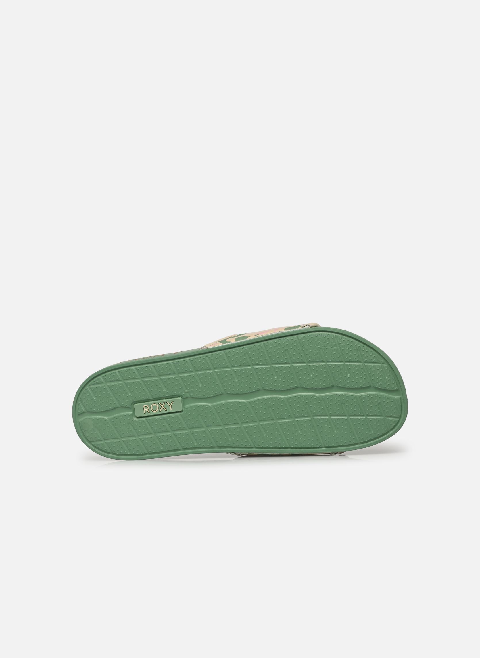 Pantoletten und Clogs SLIPPY IV damen grün Roxy Pantoletten und Clogs SLIPPY IV damen grün Sage