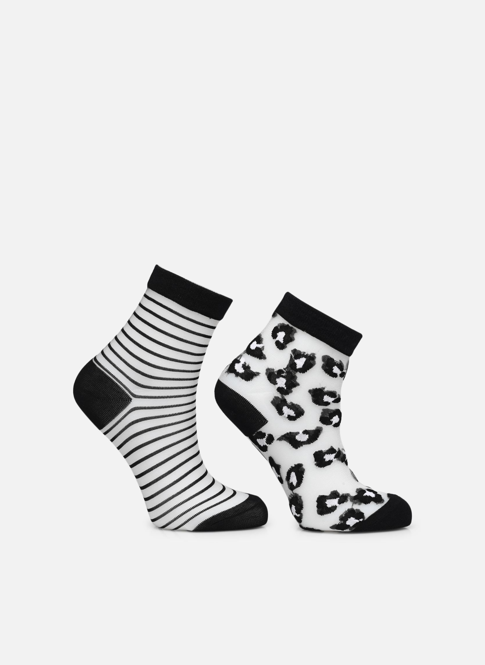 Socken PCTEX MESH SOCKS 2 PACK damen schwarz Pieces Socken PCTEX MESH SOCKS 2 PACK damen schwarz Black