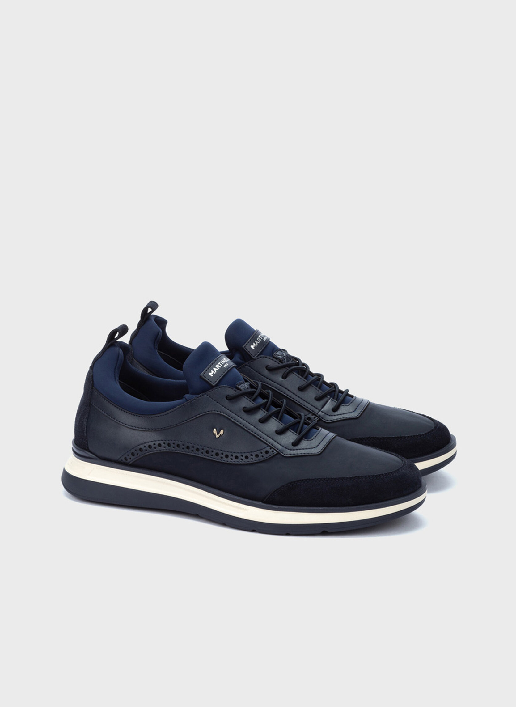 Baskets basses WALDEN homme bleu Martinelli Baskets basses WALDEN homme bleu Bleu