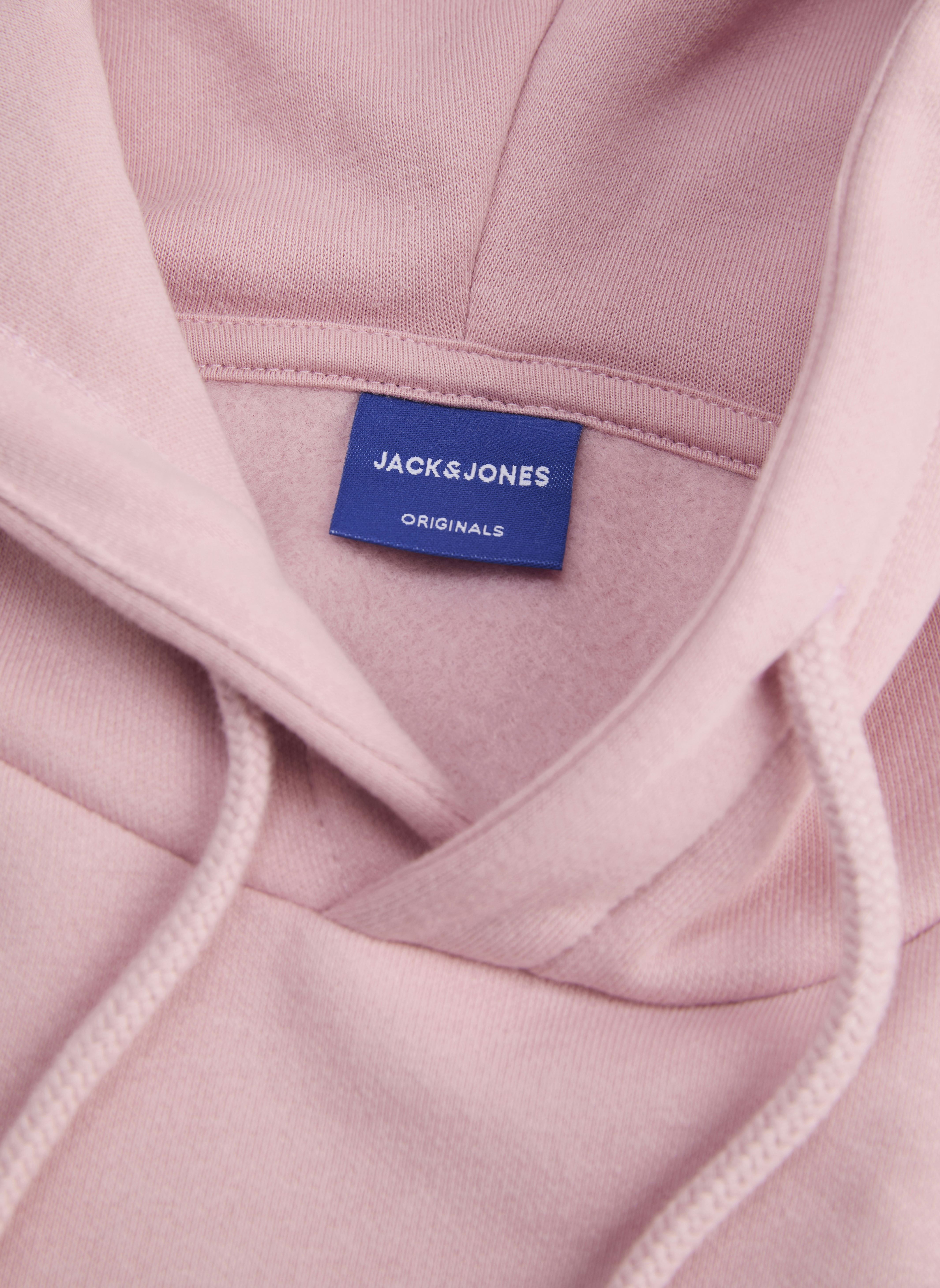 Sweats à capuche JORTIME SWEAT HOOD BMUAU24 homme rose Jack & Jones Sweats à capuche JORTIME SWEAT HOOD BMUAU24 homme rose PINK NECTAR