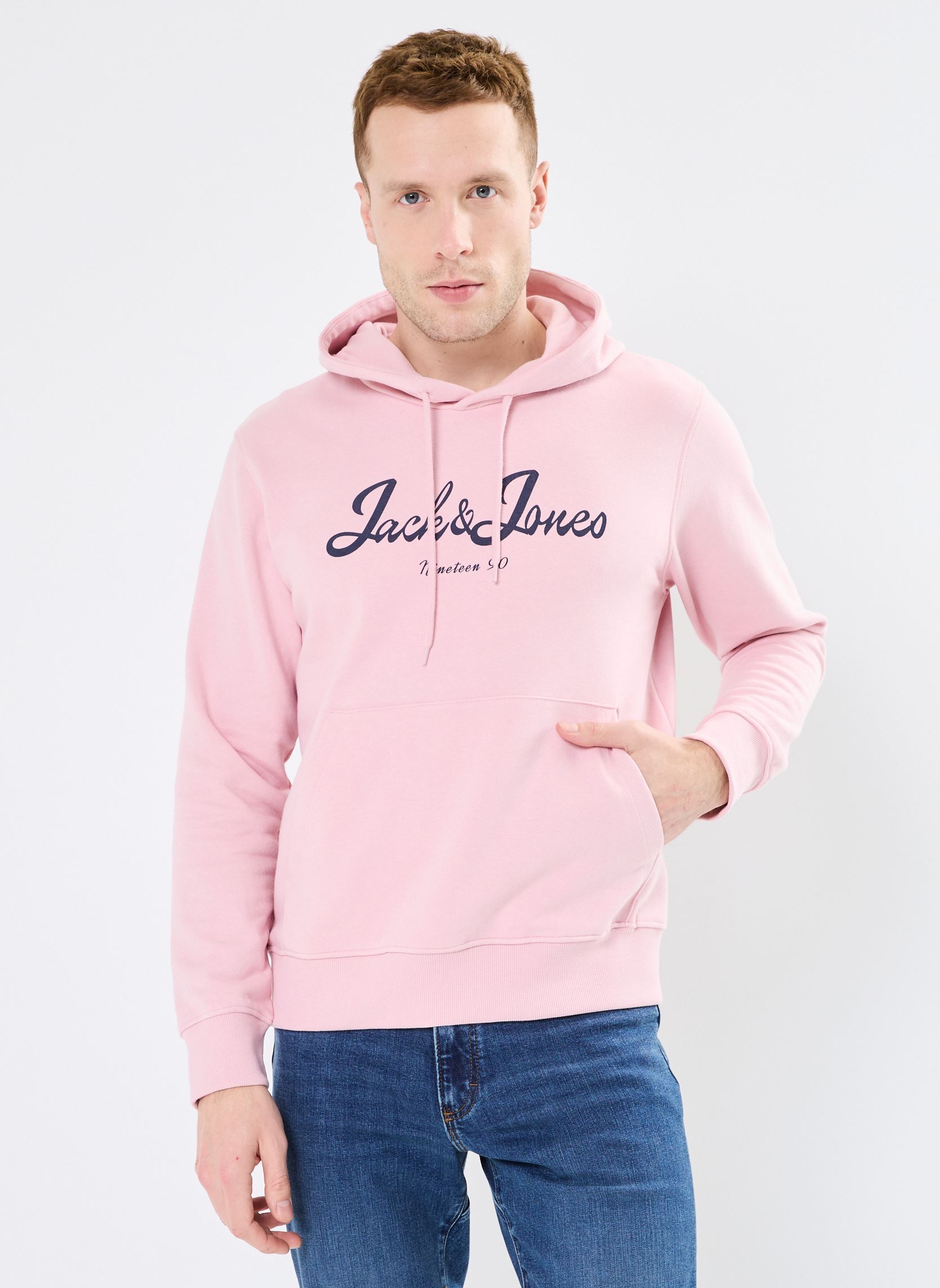 Pull Jack & Jones Jor Time Sweat Hood EU - vue 4