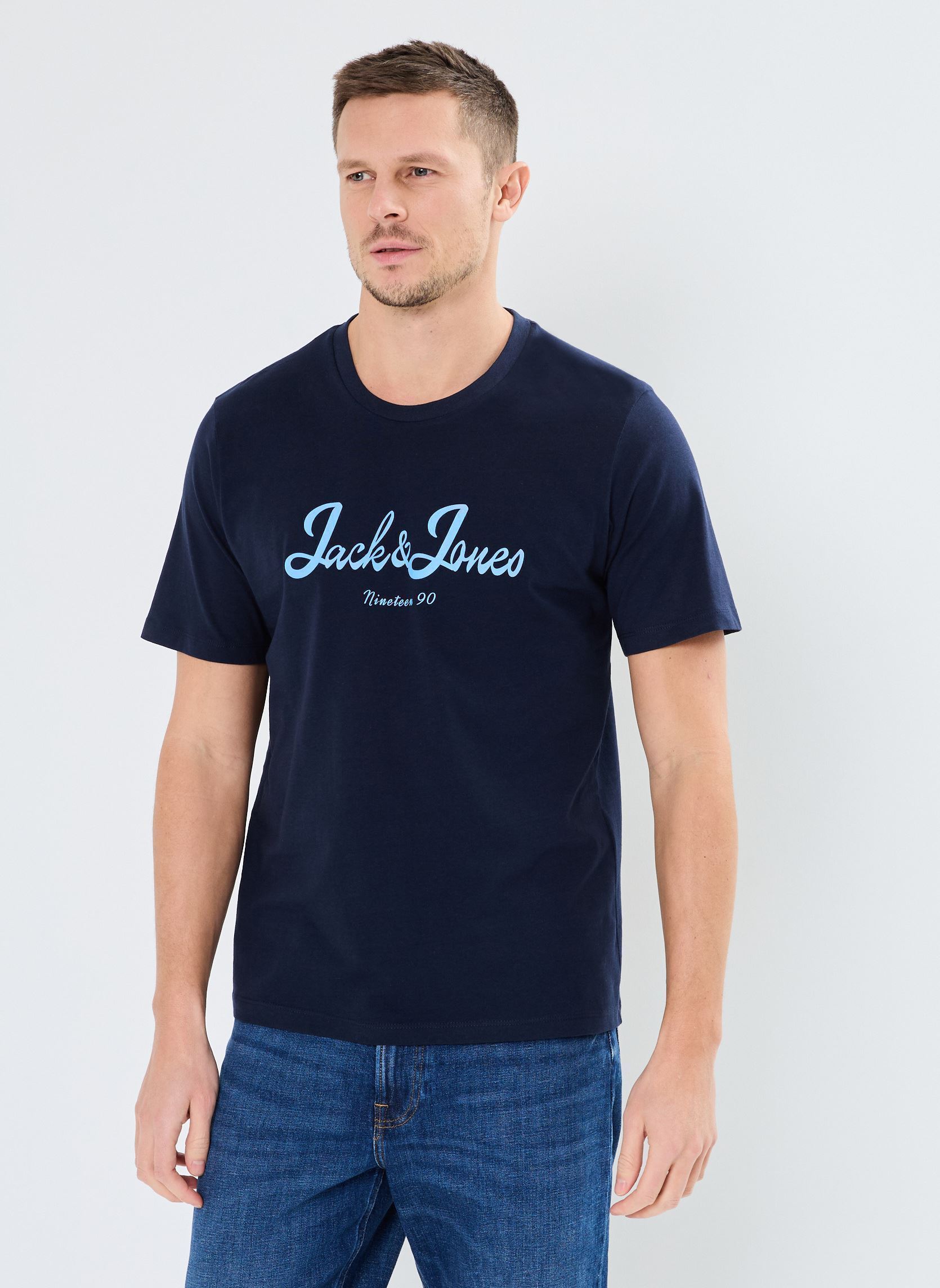 Vêtements Jack & Jones JORTIME TEE SS CREW NECK BMUAU24 pour Accessoires