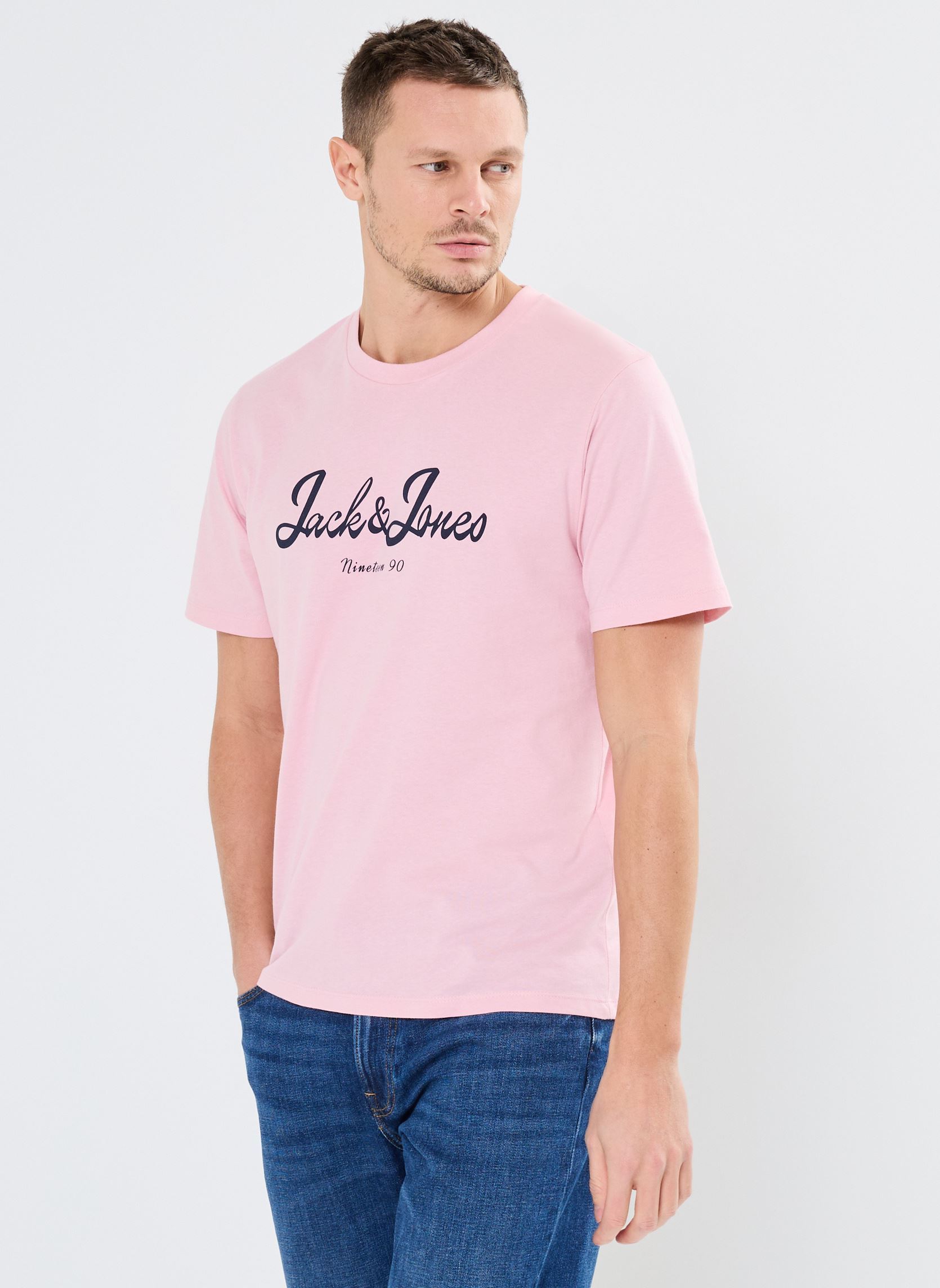 Vêtements Jack & Jones JORTIME TEE SS CREW NECK BMUAU24 pour Accessoires - vue 2