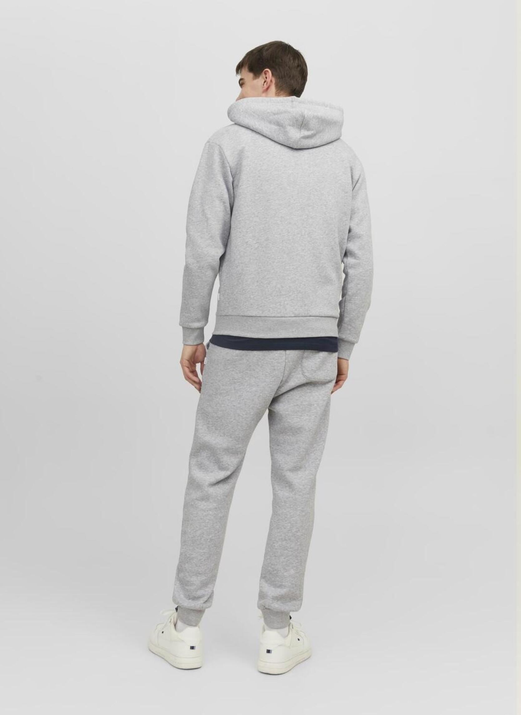 Sweats zippés JJEBRADLEY SWEAT ZIP HOOD NOOS homme gris Jack & Jones Sweats zippés JJEBRADLEY SWEAT ZIP HOOD NOOS homme gris LIGHT GREY MELANGE