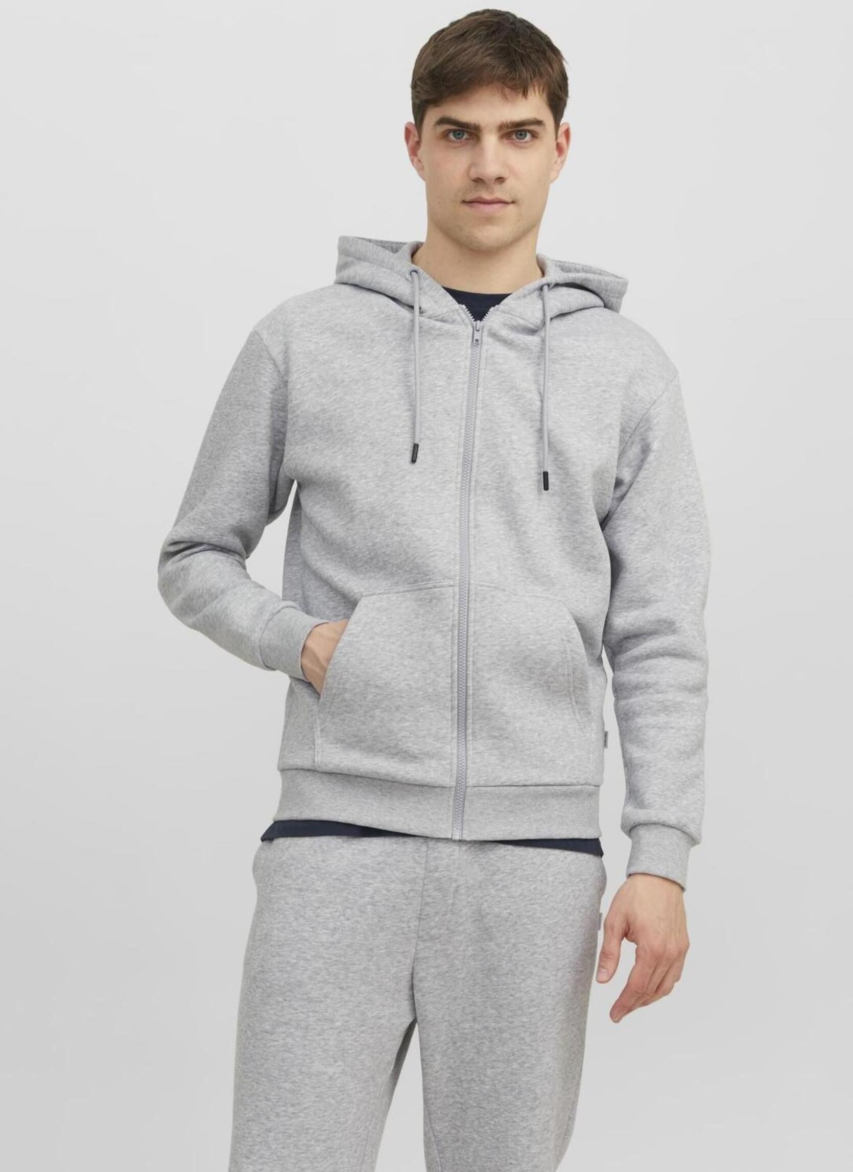Sweat shirt Jack & Jones JJEBRADLEY SWEAT ZIP HOOD EU - vue 4