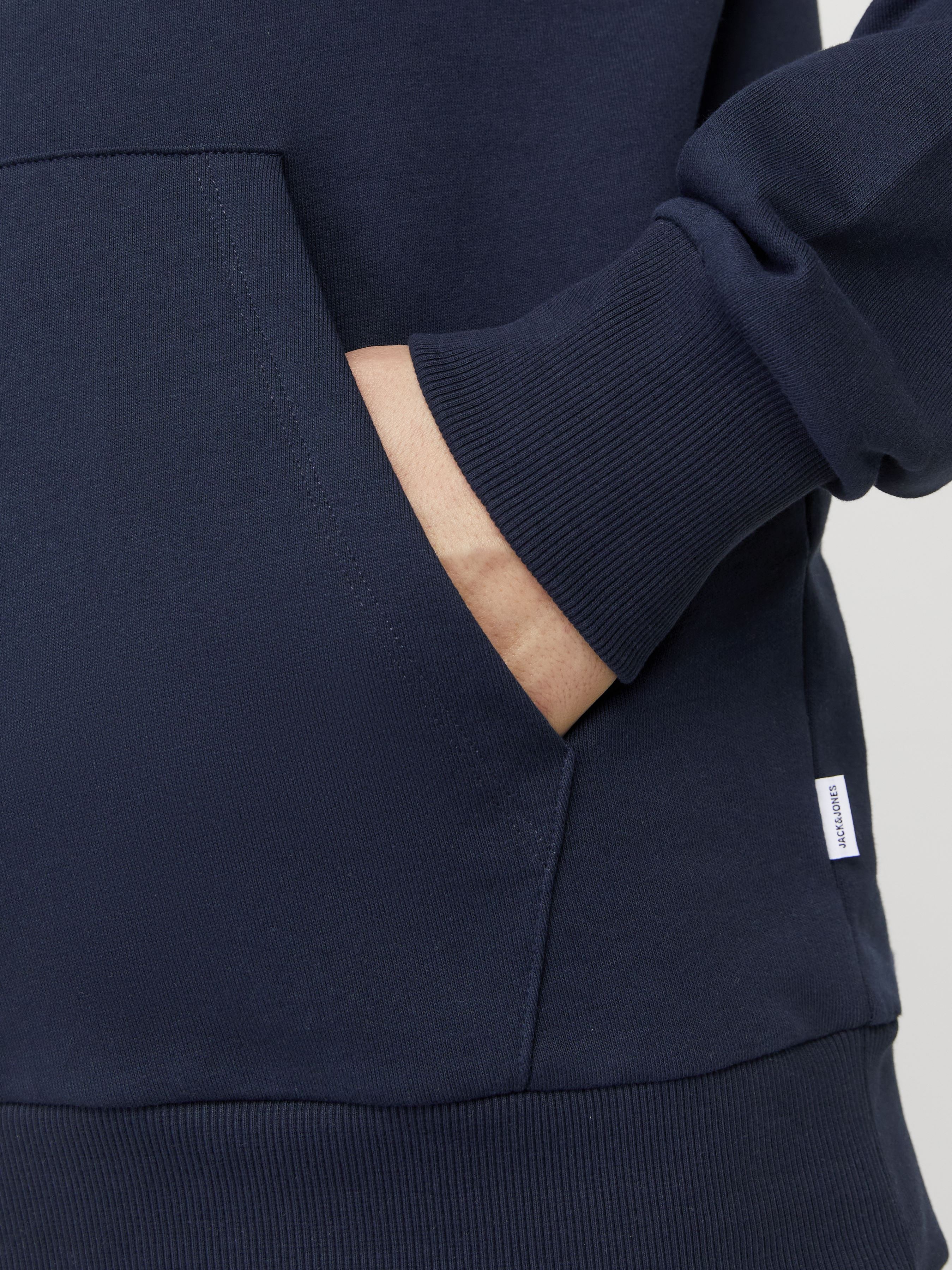 Kapuzenpullover JJEBRYAN CORP LOGO SWEAT HOOD NOOS herren blau Jack & Jones Kapuzenpullover JJEBRYAN CORP LOGO SWEAT HOOD NOOS herren blau SKY CAPTAIN
