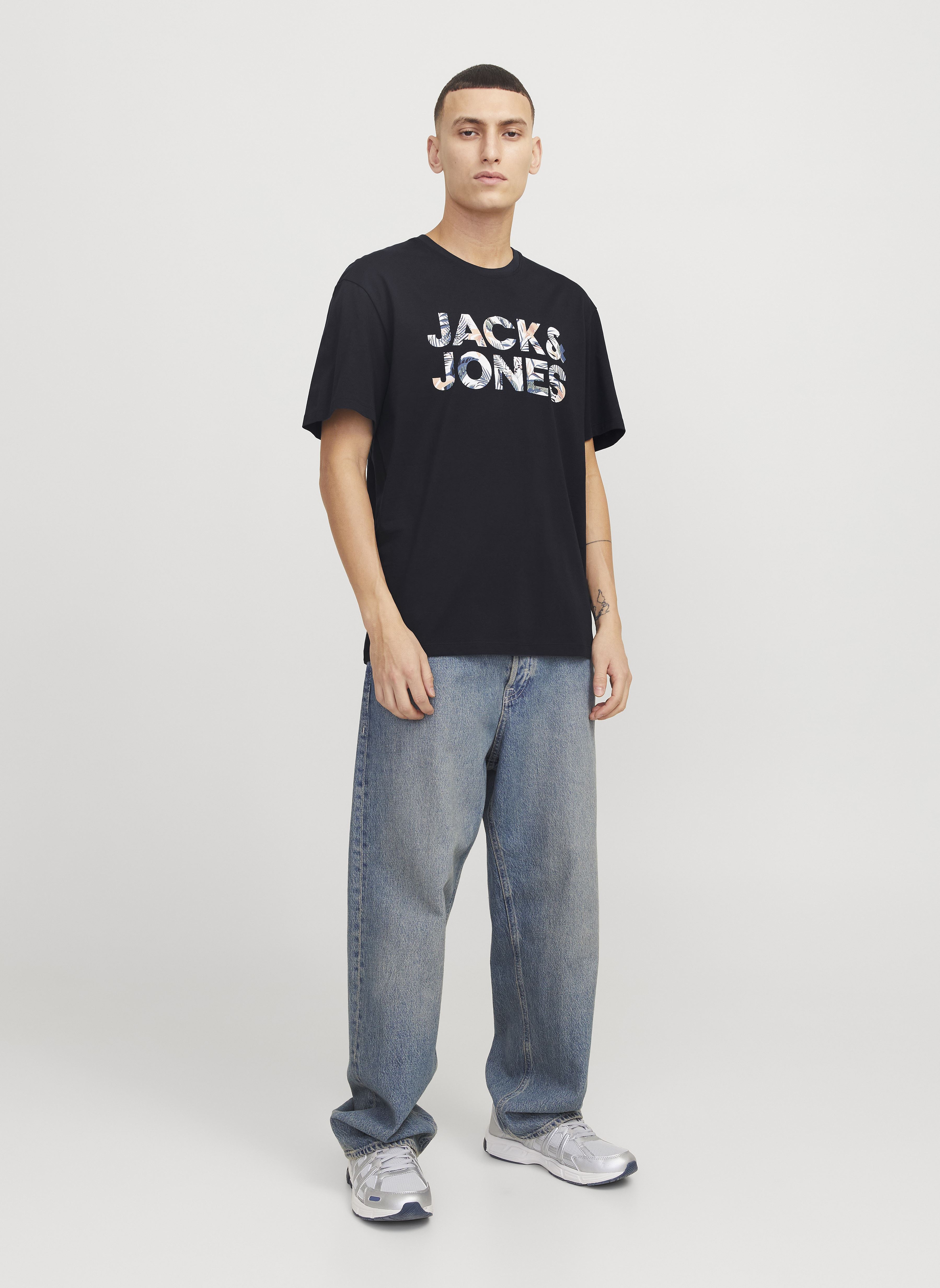 Kurzarm-T-Shirts JJEBRYAN CORP LOGO TEE SS O-NECK NOOS herren schwarz Jack & Jones Kurzarm-T-Shirts JJEBRYAN CORP LOGO TEE SS O-NECK NOOS herren schwarz BLACK