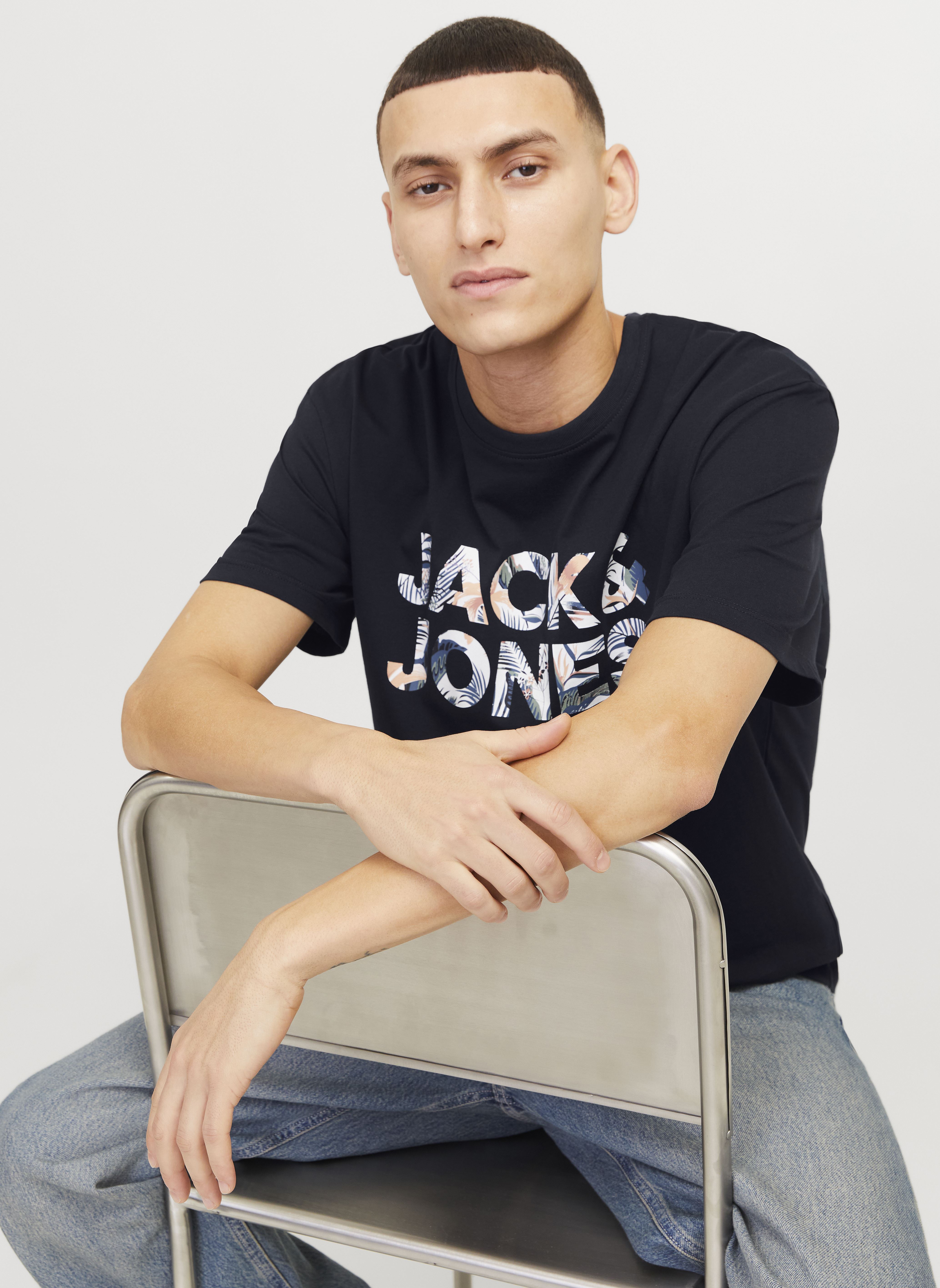 Kurzarm-T-Shirts JJEBRYAN CORP LOGO TEE SS O-NECK NOOS herren schwarz Jack & Jones Kurzarm-T-Shirts JJEBRYAN CORP LOGO TEE SS O-NECK NOOS herren schwarz BLACK