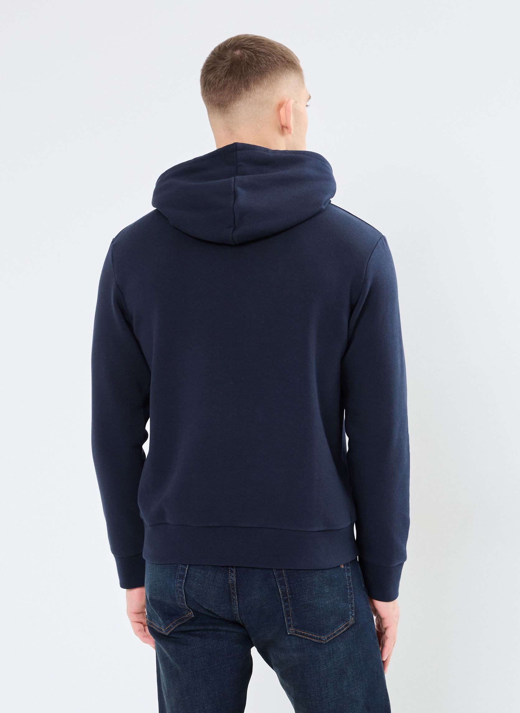 Sweats à capuche JJECORP GRAPHIC SWEAT HOOD NOOS homme bleu Jack & Jones Sweats à capuche JJECORP GRAPHIC SWEAT HOOD NOOS homme bleu SKY CAPTAIN